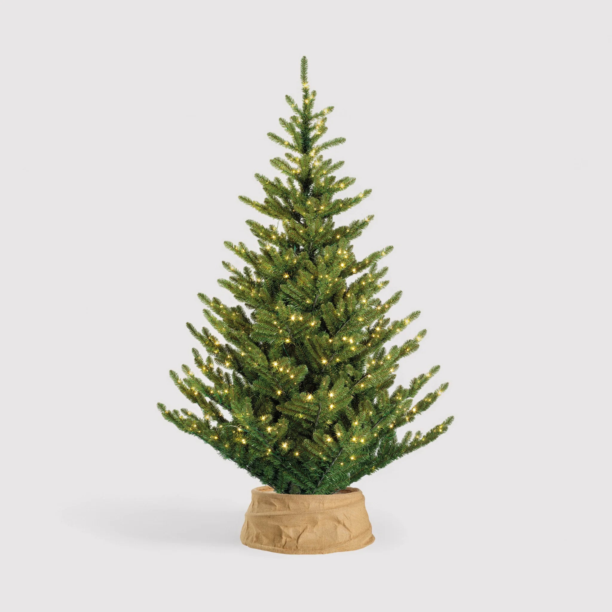 Samanea - Collare ad anello in juta per abete di Natale Ø 56 cm