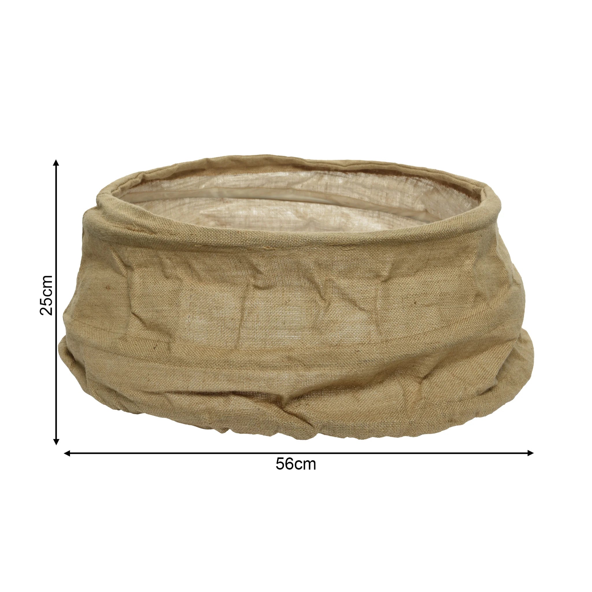 Samanea - Collare ad anello in juta per abete di Natale Ø 56 cm