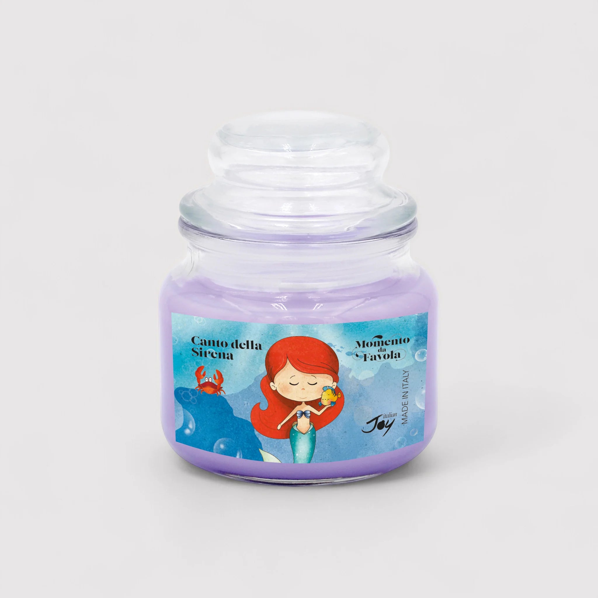 Set tazza tema "Canto della sirena" e 2 candele profumate fragranza lavanda