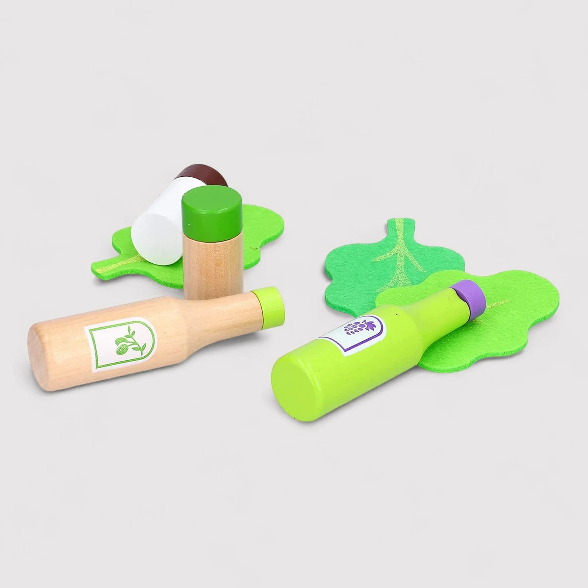 Tanah - Gioco per bambini con insalata in legno e accessori