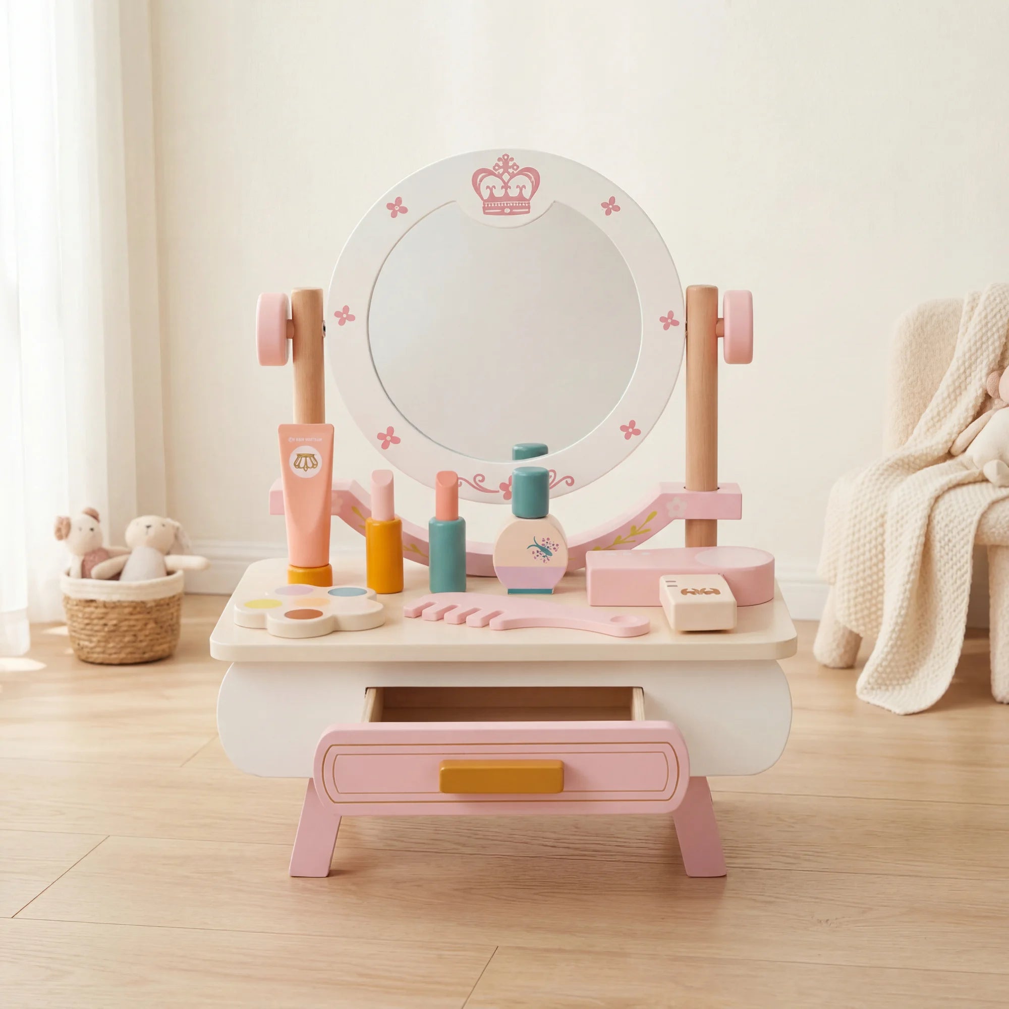 Kafal - Toy makeup table for children with accessories