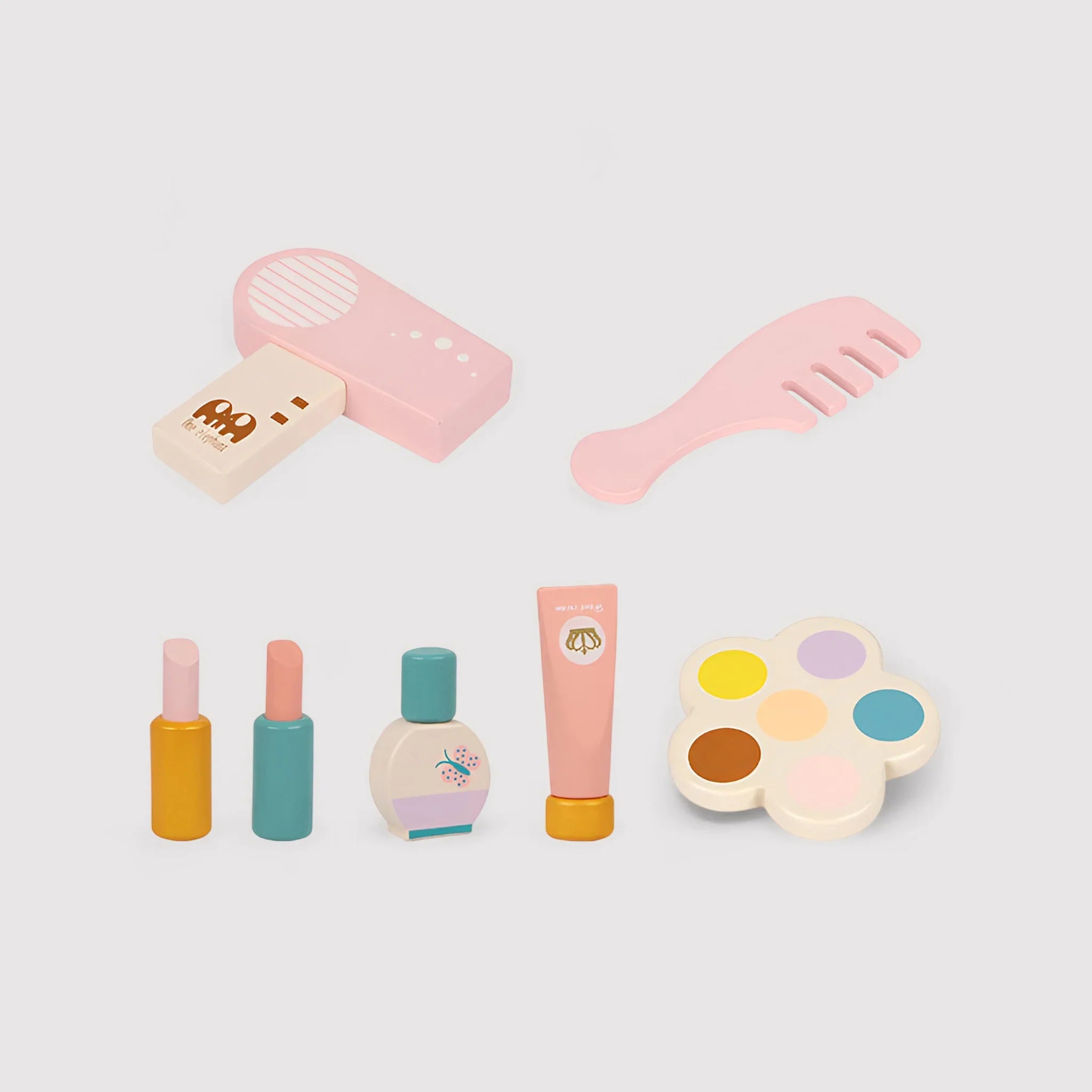 Kafal - Tavolo da trucco giocattolo per bambini con accessori