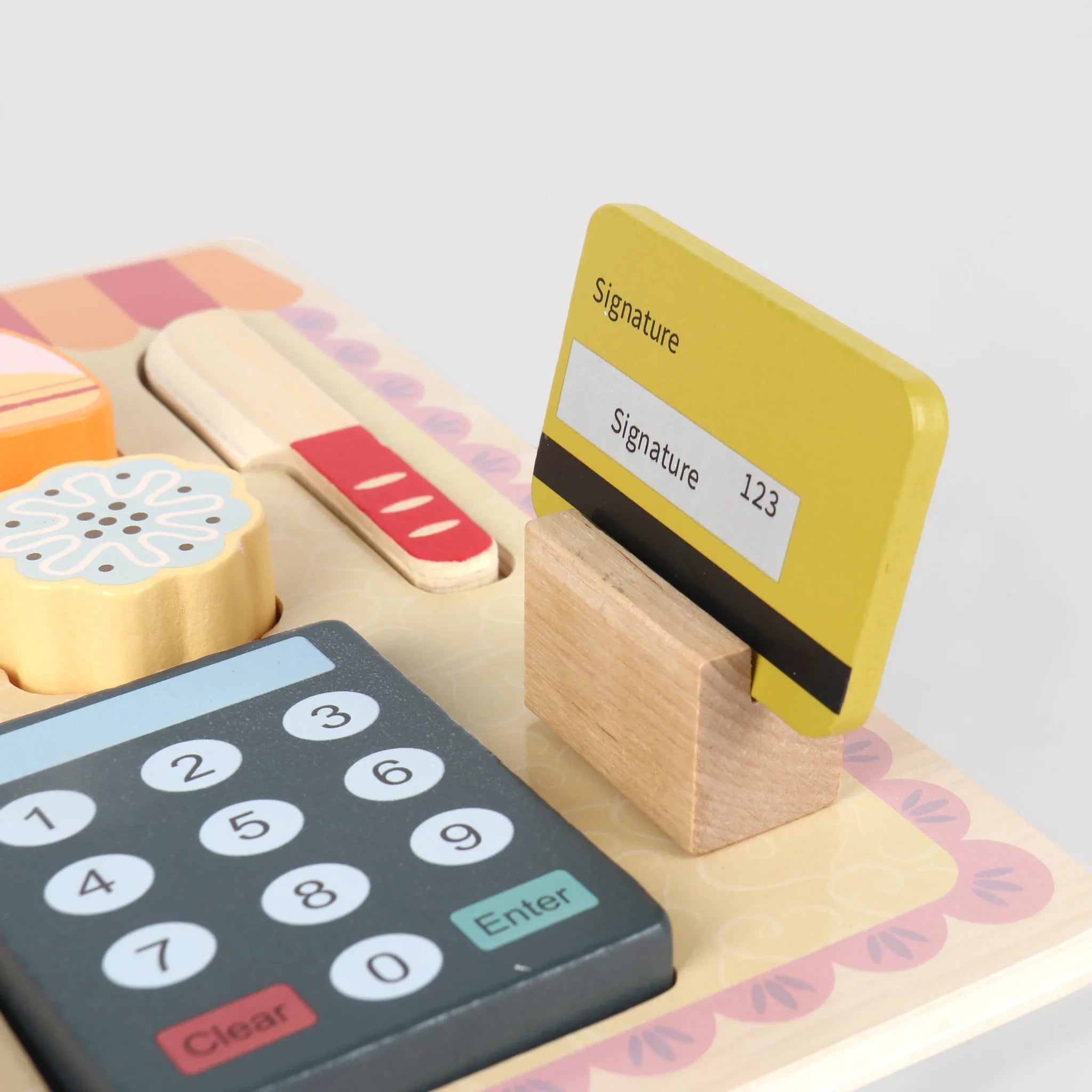 Myrcia - Set panetteria giocattolo in legno per bambini