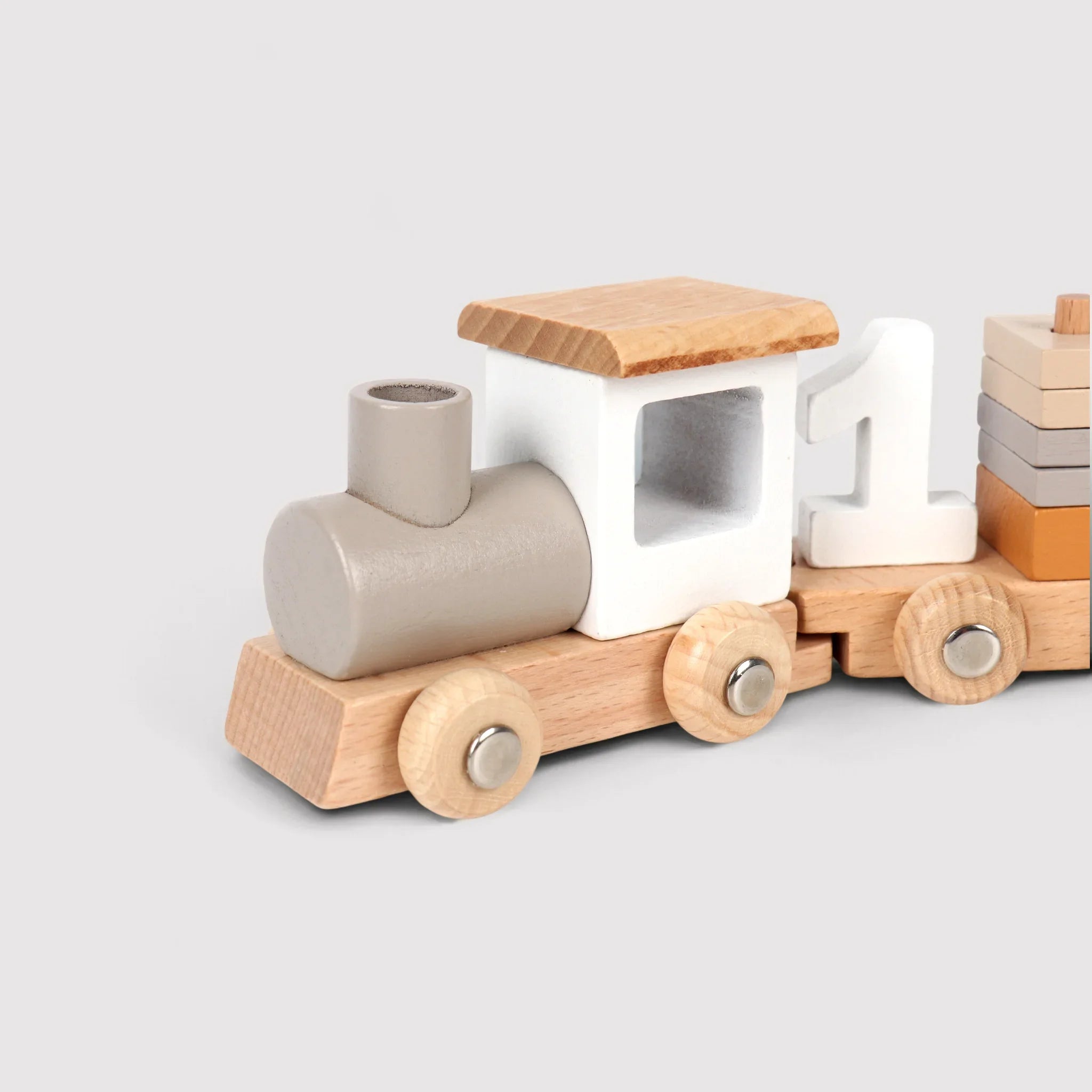 Tiris - Trenino montessoriano giocattolo in legno