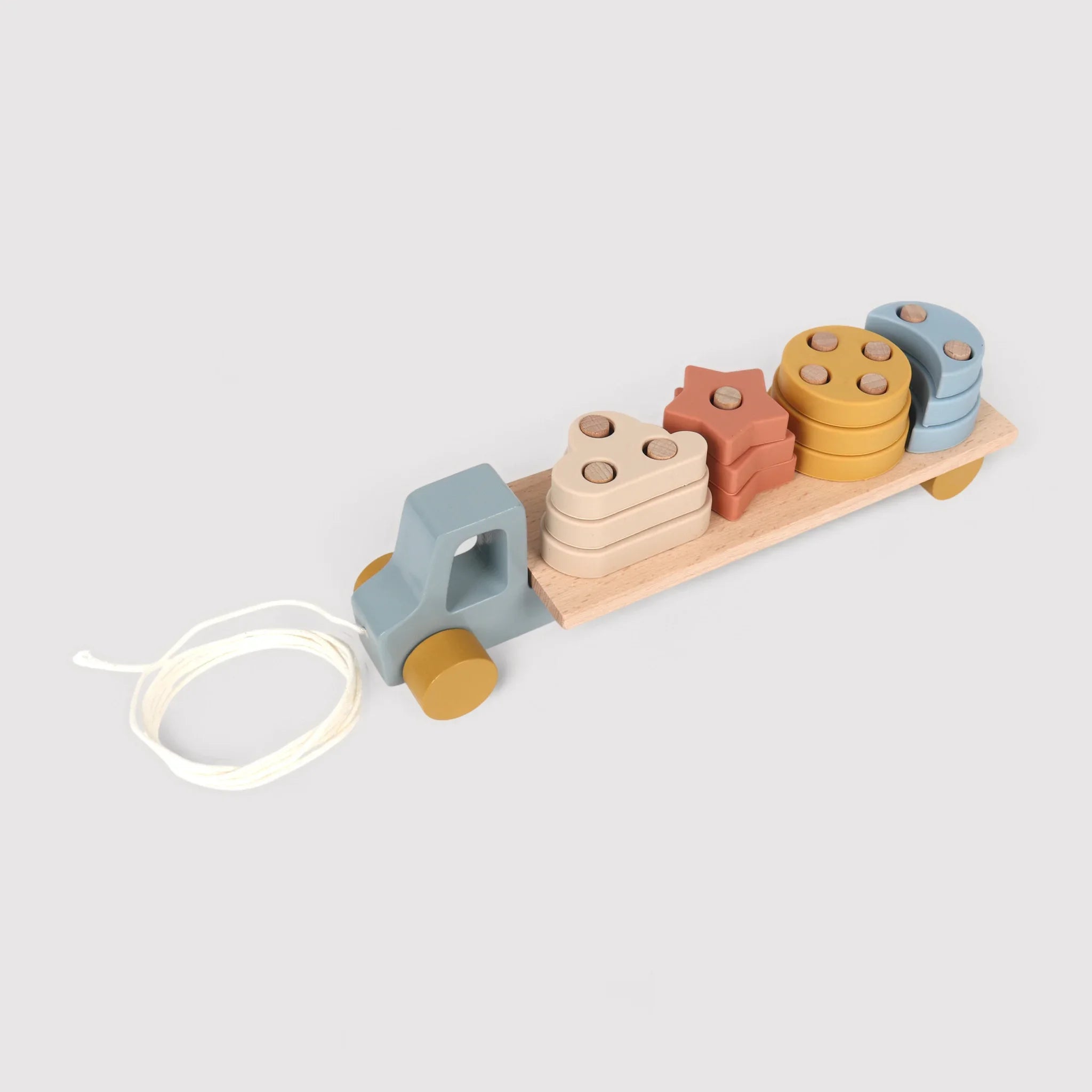 Keyaki - Camion montessoriano in legno con formine