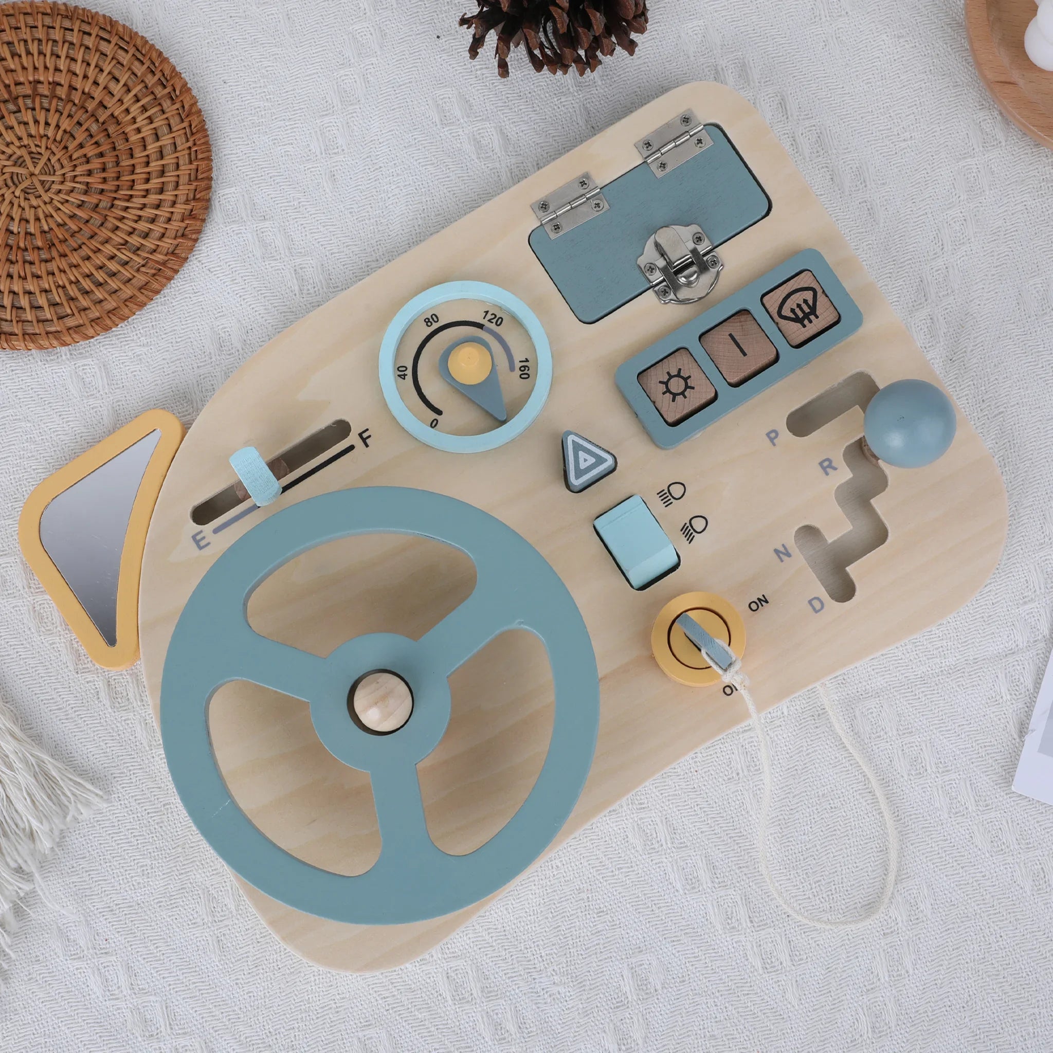 Sobya - Volante montessoriano in legno per bambini