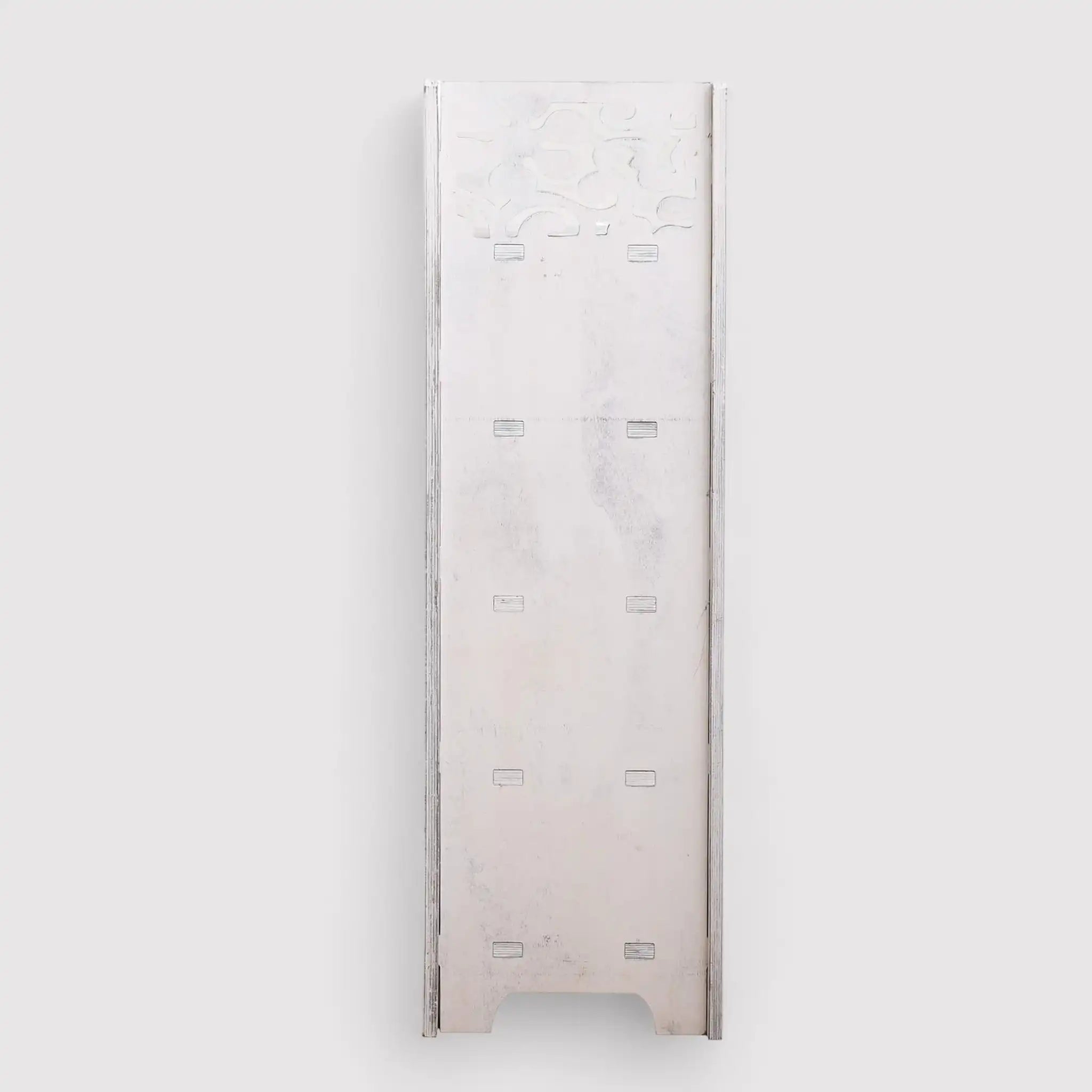 Rosa - Cassettiera barocca con 4 cestini e alzatina intagliata