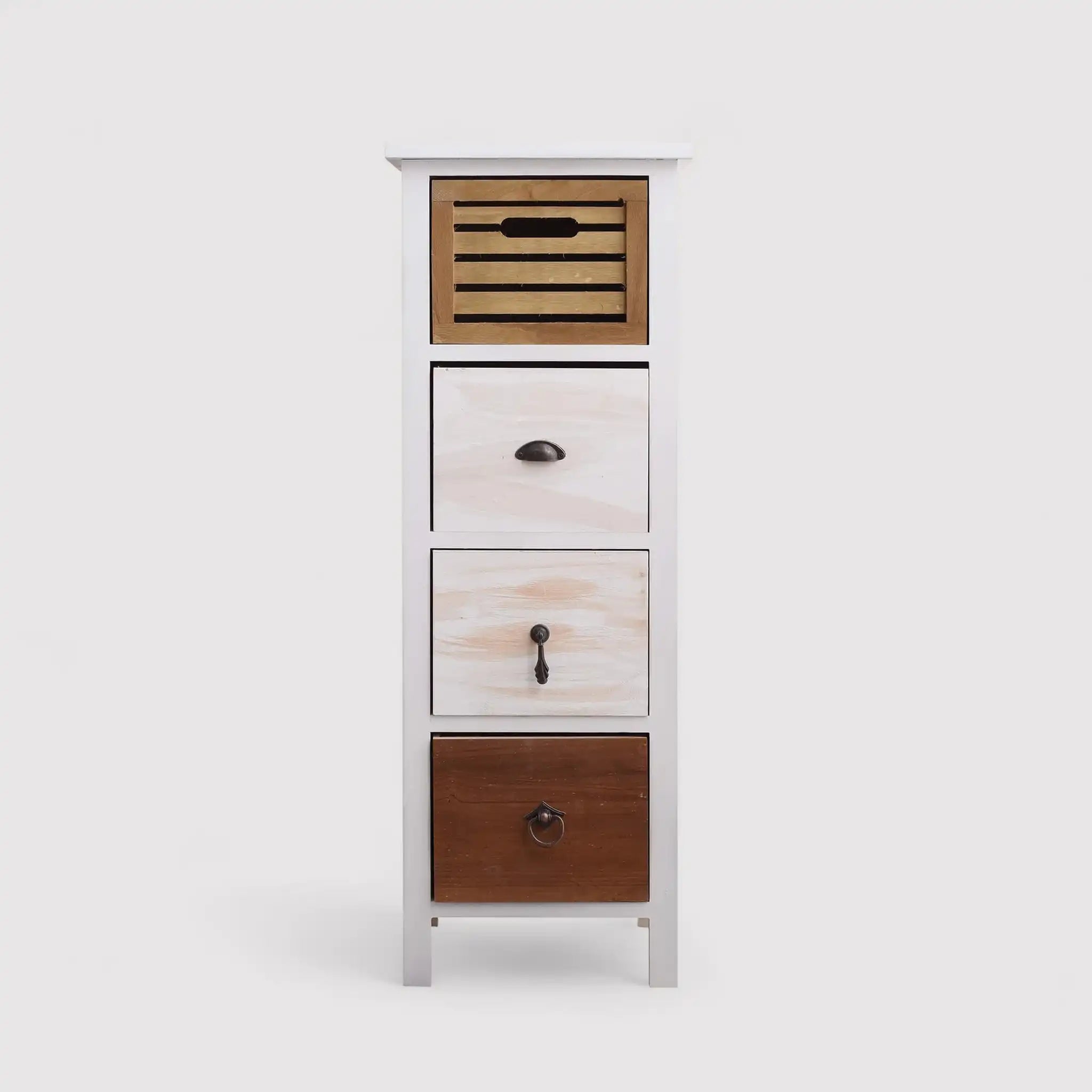 Small cabinet with 4 drawers in urban style