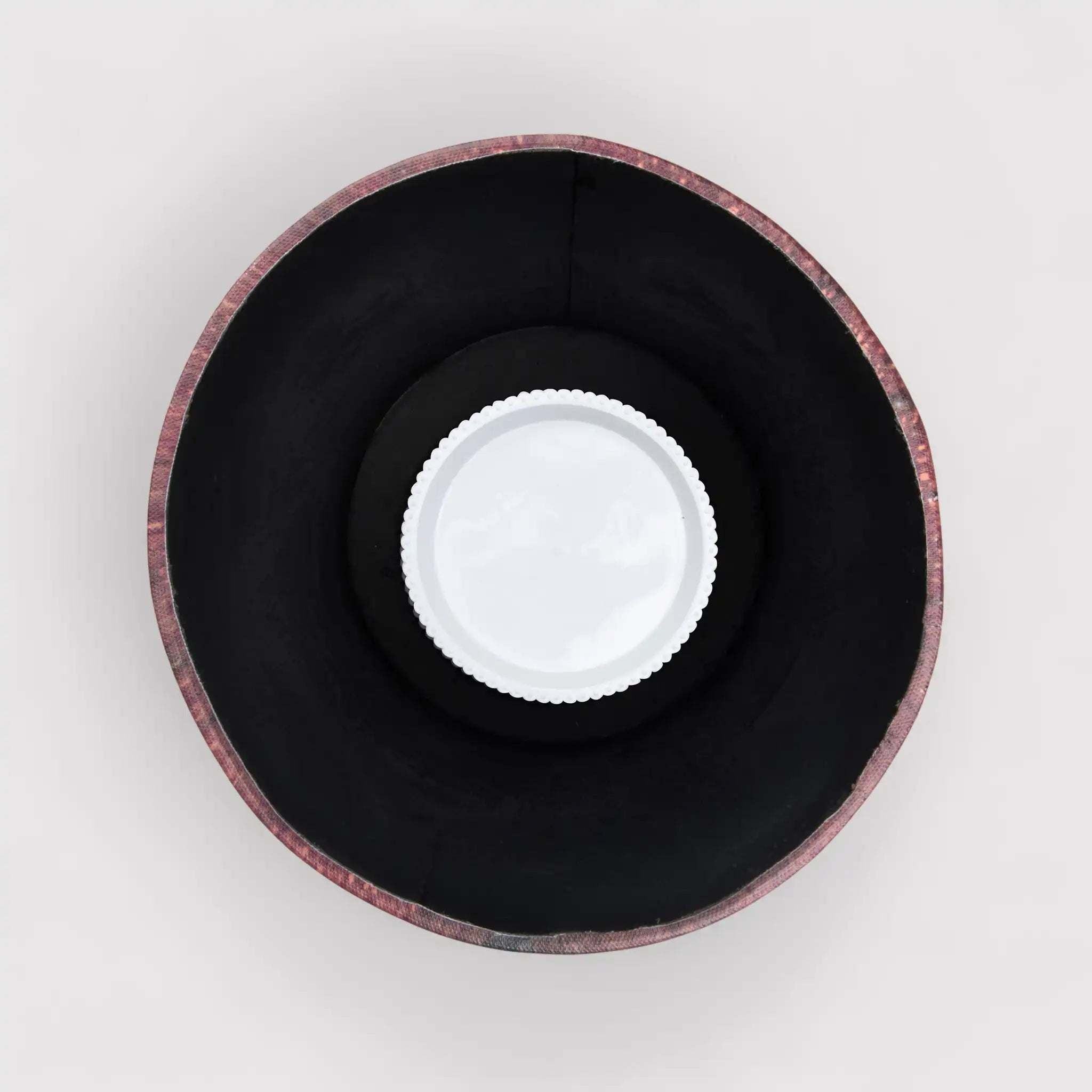 Onoclea - Portaombrelli tondo giallo in stile vintage