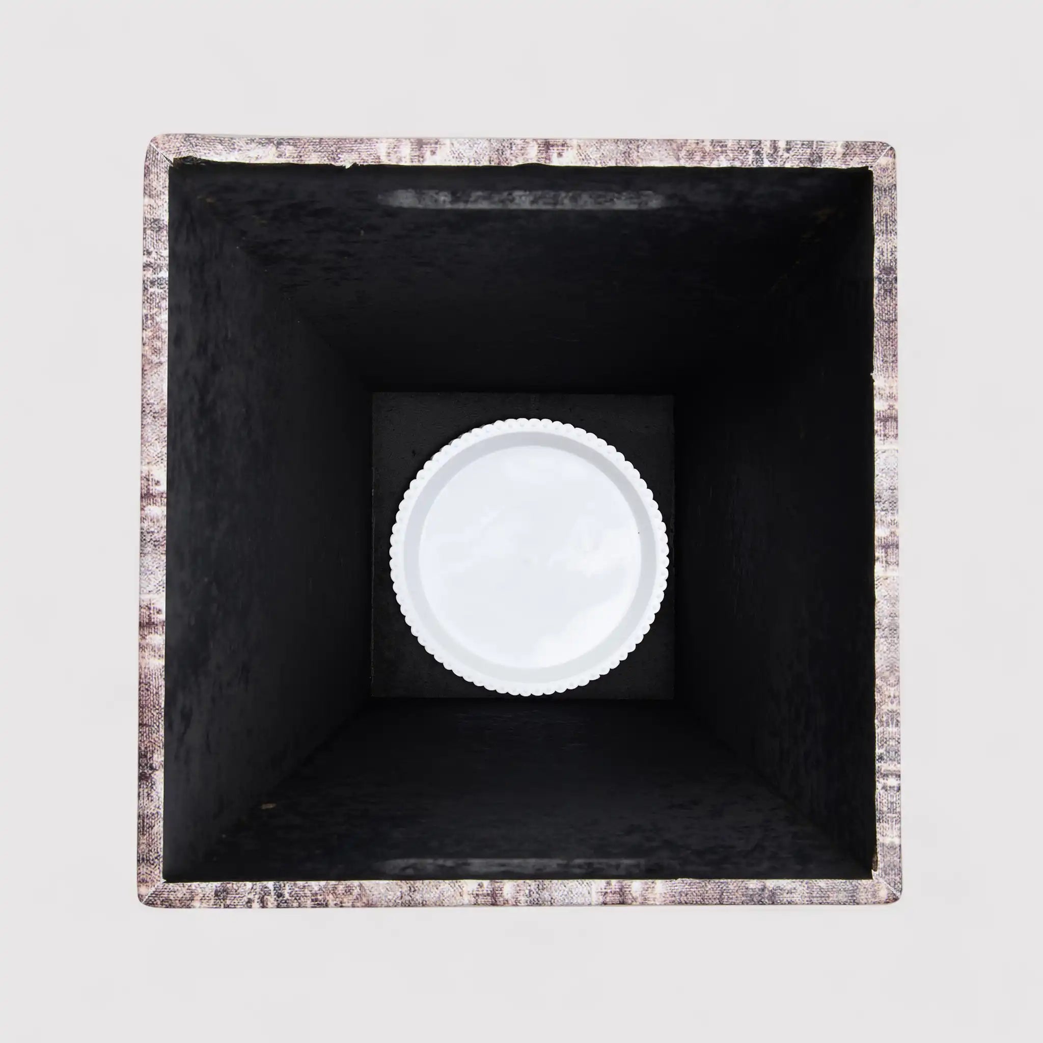 Viperina - Portaombrelli grigio e celeste in stile marinaro