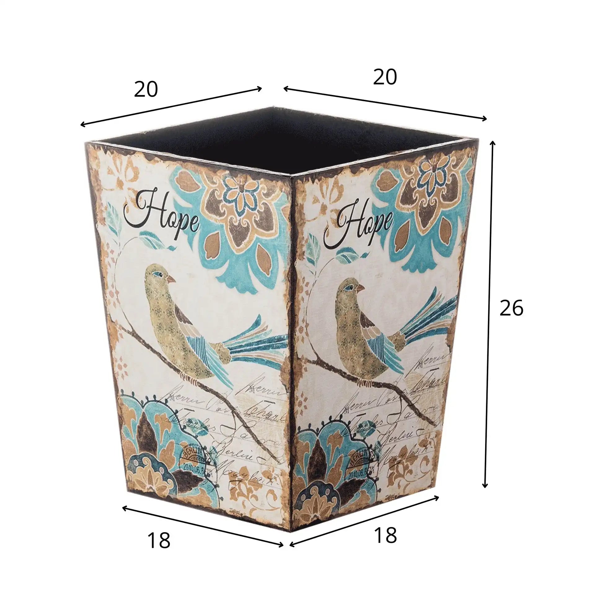 Celidonia - Portaombrelli colorato con motivo in stile rétro