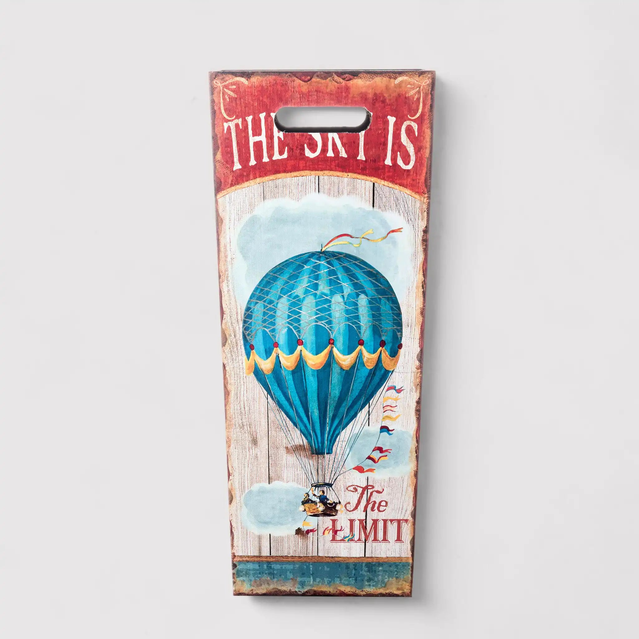 Hevea - Portaombrelli bianco rosso e azzurro in stile moderno