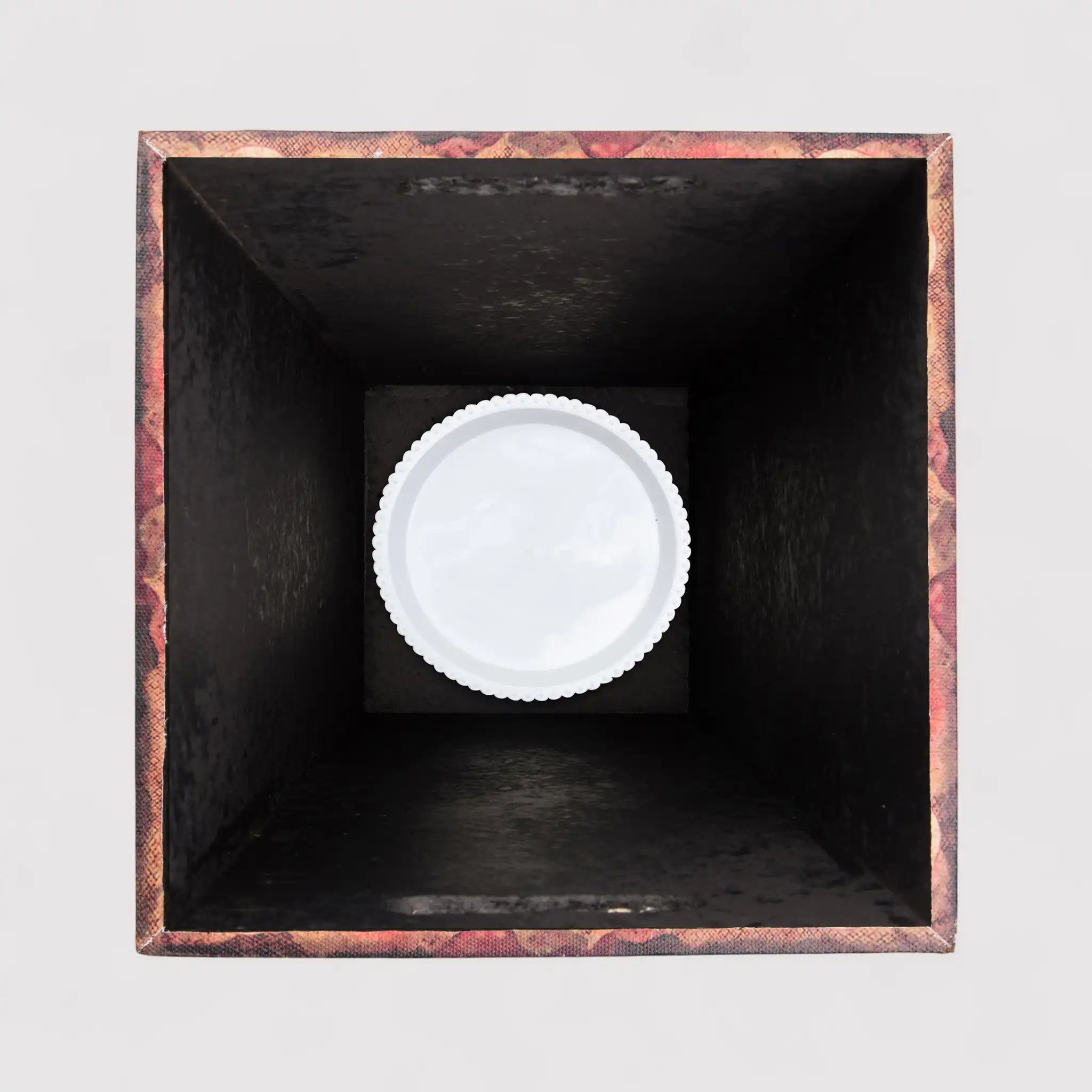 Hevea - Portaombrelli bianco rosso e azzurro in stile moderno