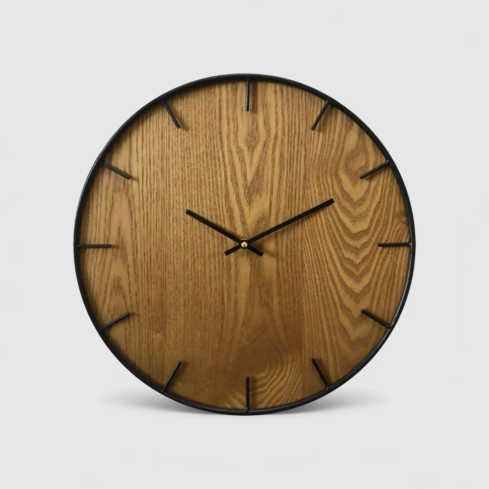 Horloge décoratif brune de style moderne