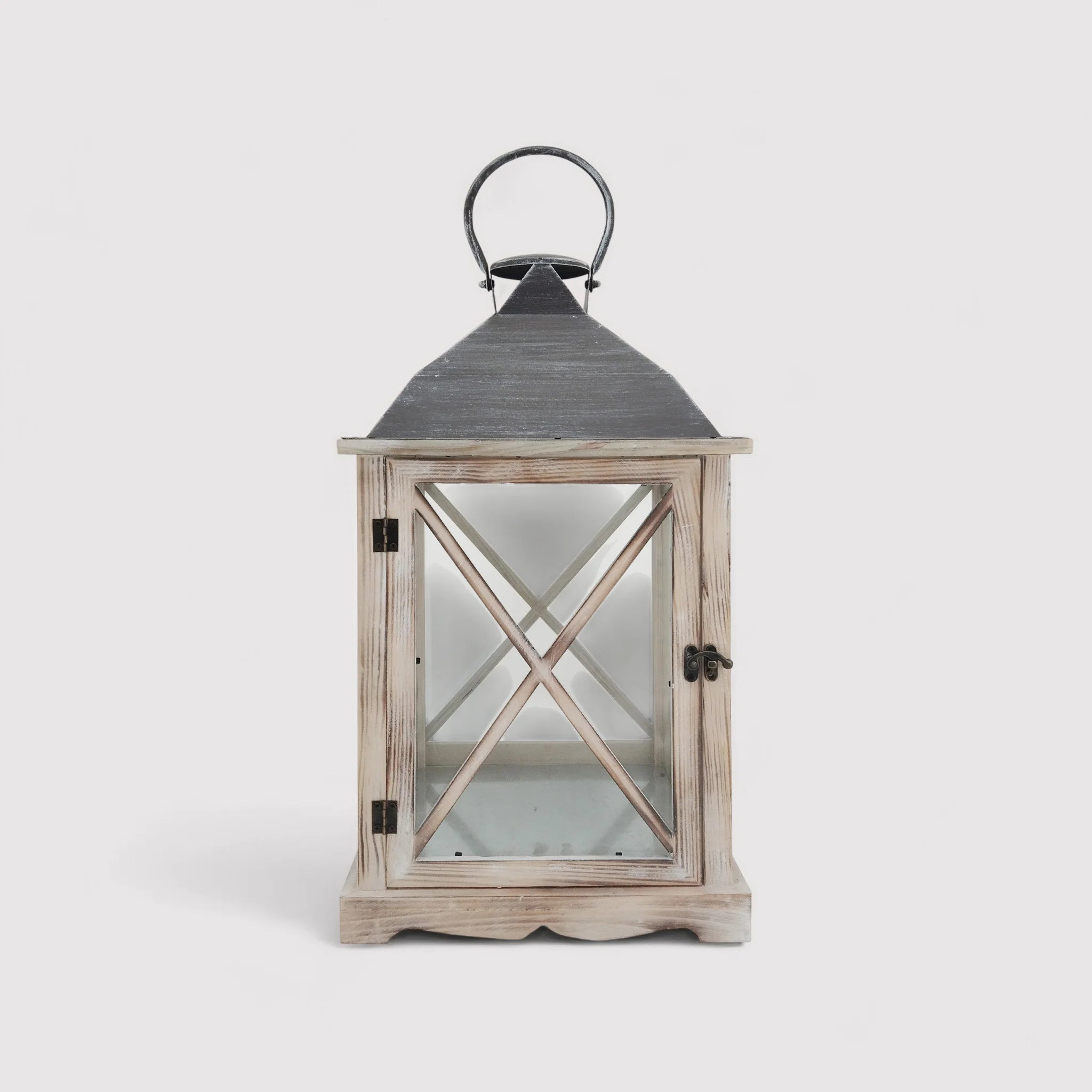 Ensemble de 2 grandes lanternes décoratives pour la maison ou l'extérieur