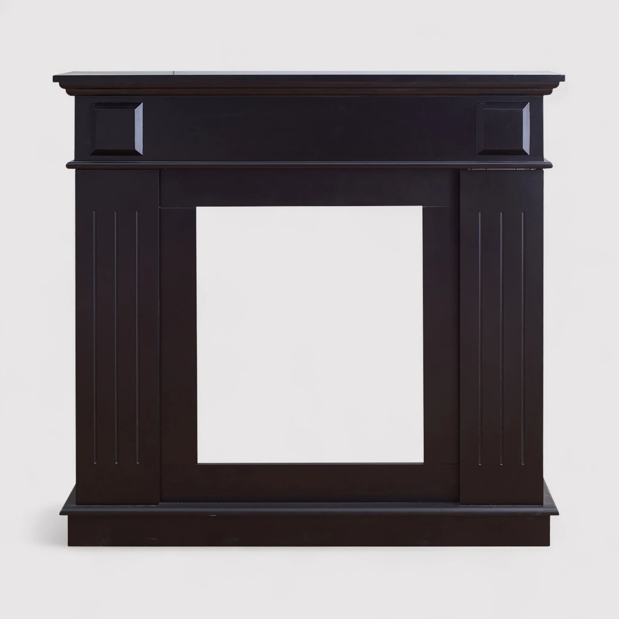 Geranio - Caminetto finto nero in stile classico