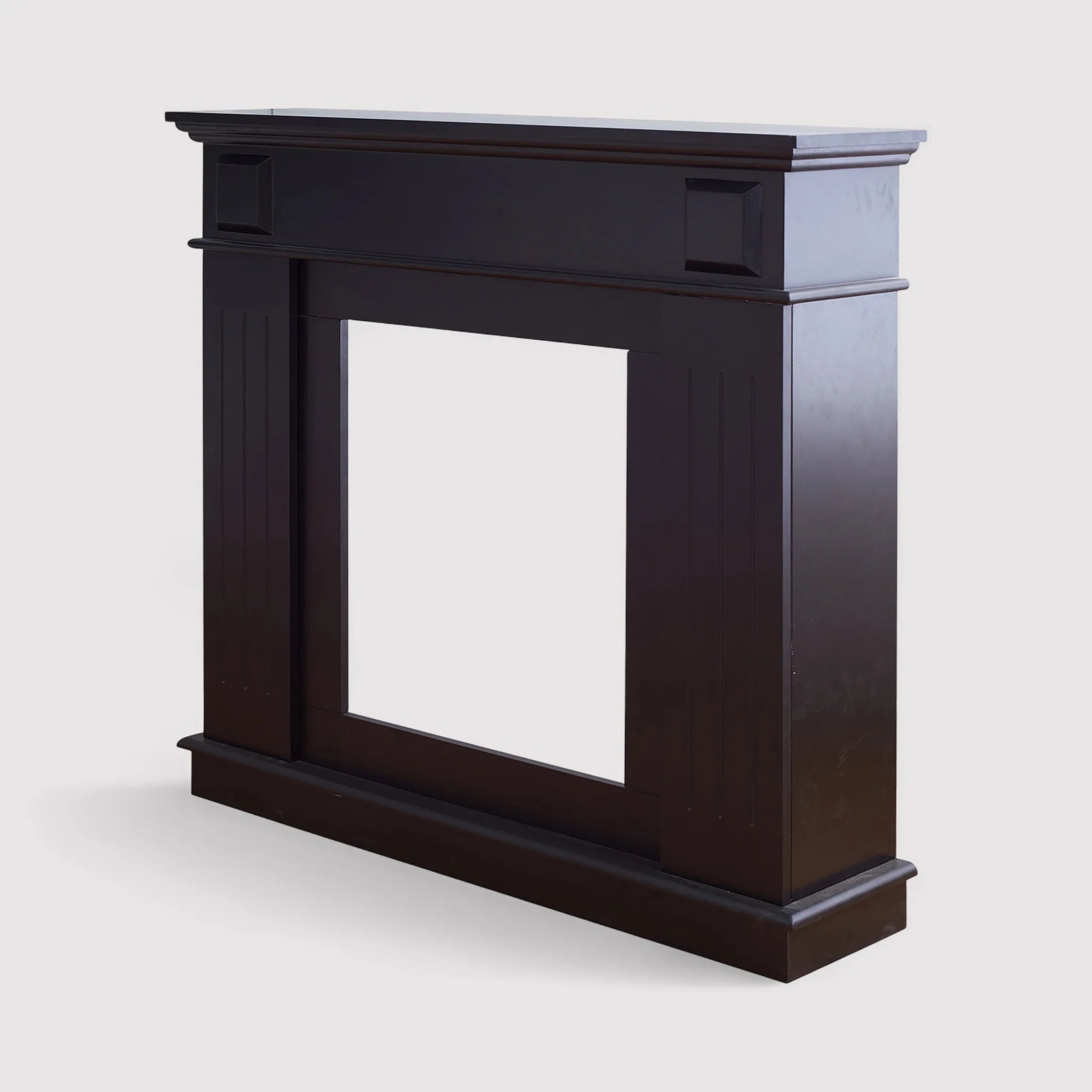 Geranio - Caminetto finto nero in stile classico