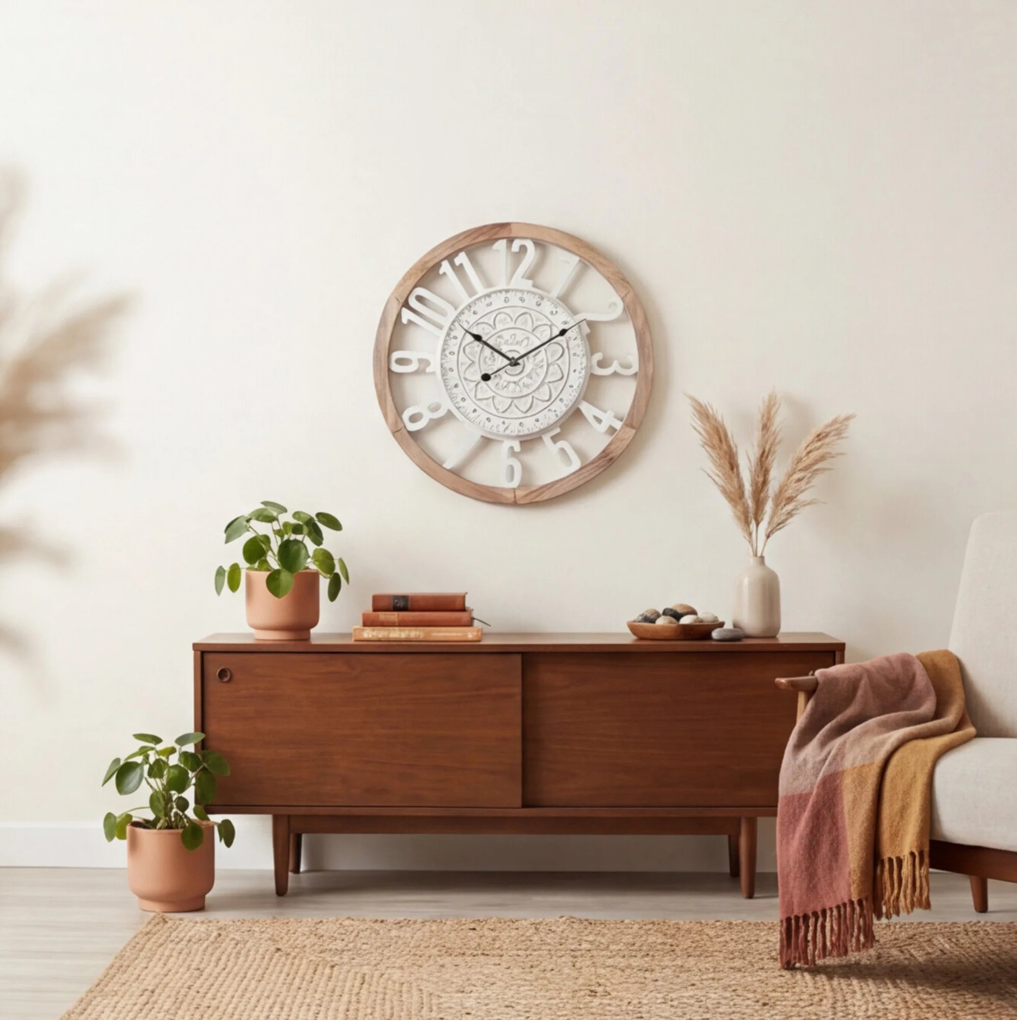 Ylang - Orologio boho chic con decorazione in rilievo