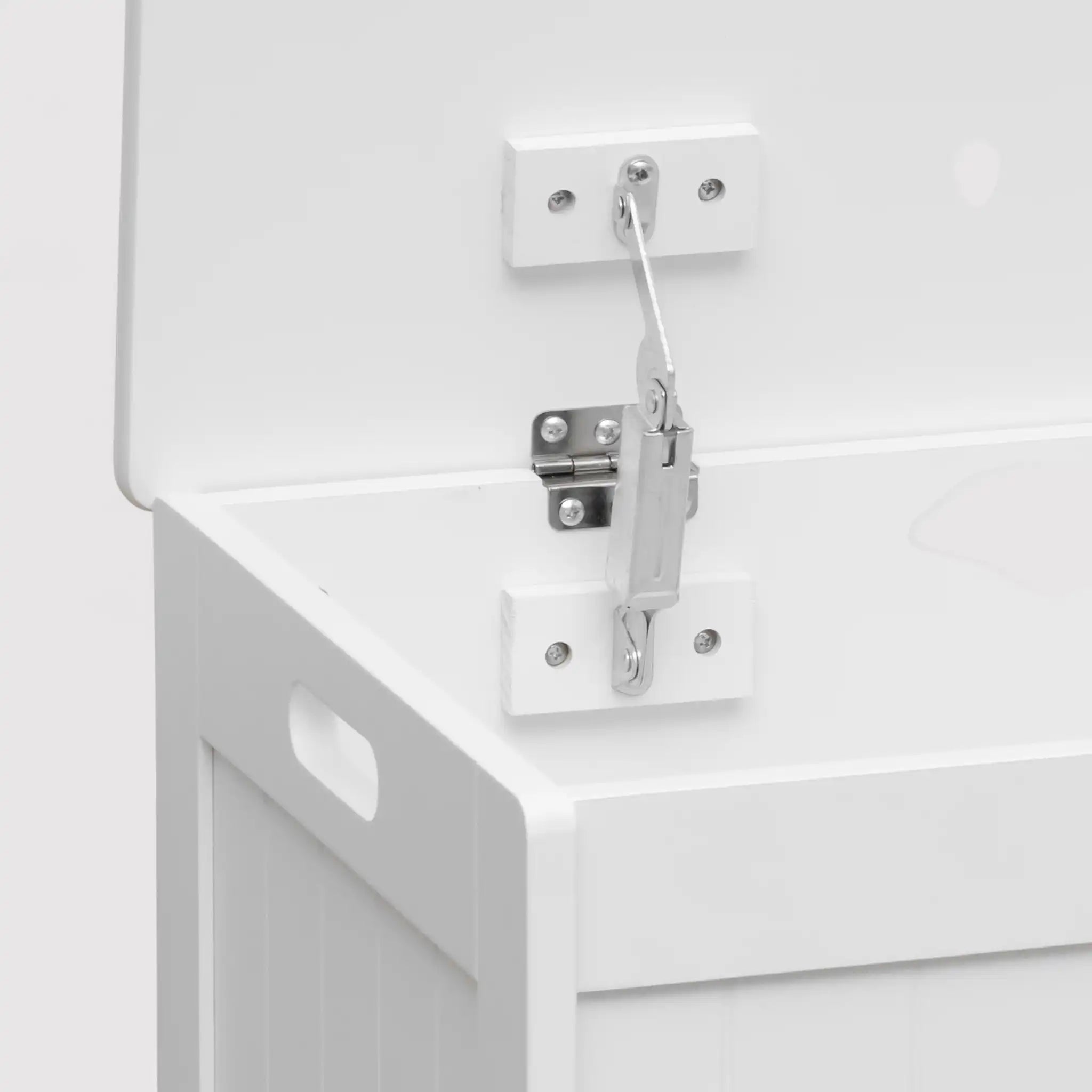 Zenzero - Baule portagiochi bianco per cameretta