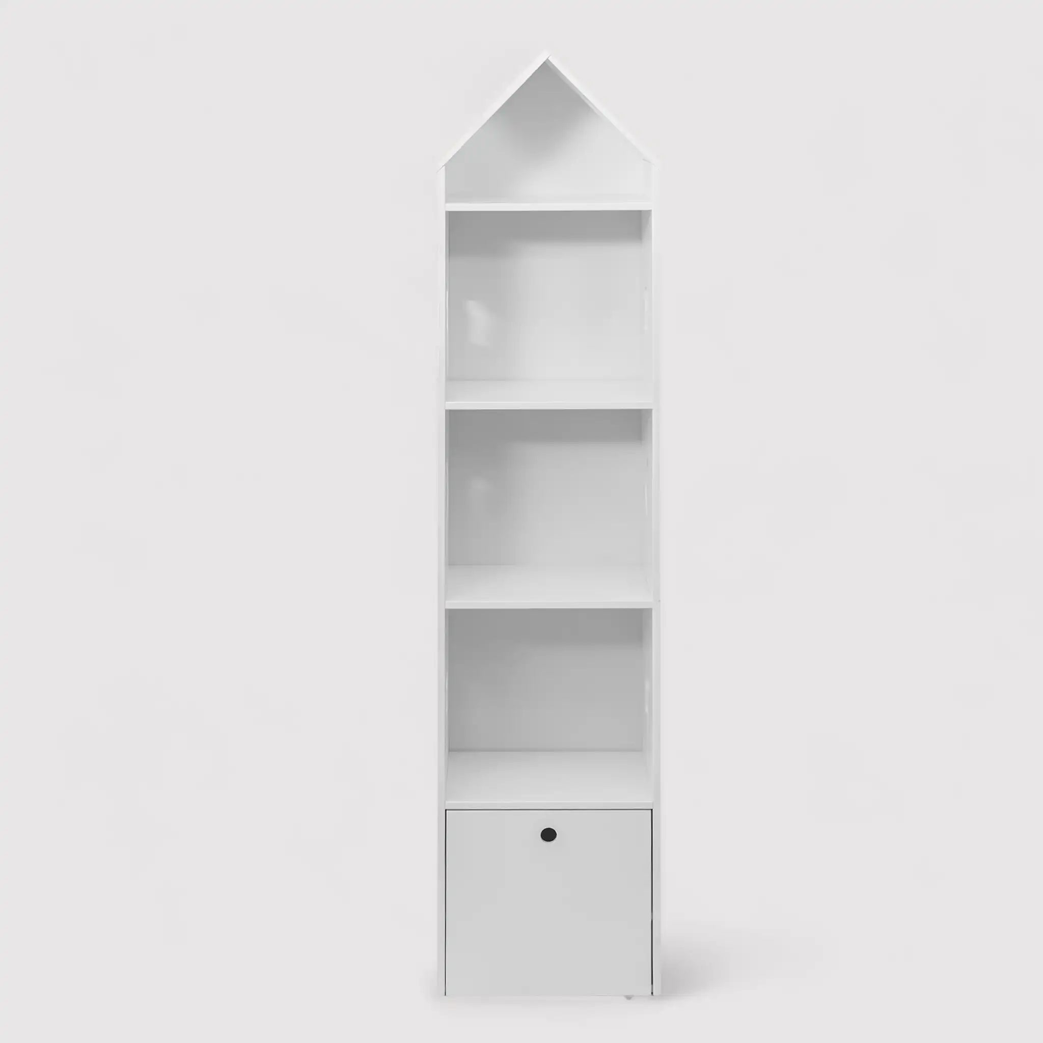 Étagère à jouets blanche pour chambre d'enfant