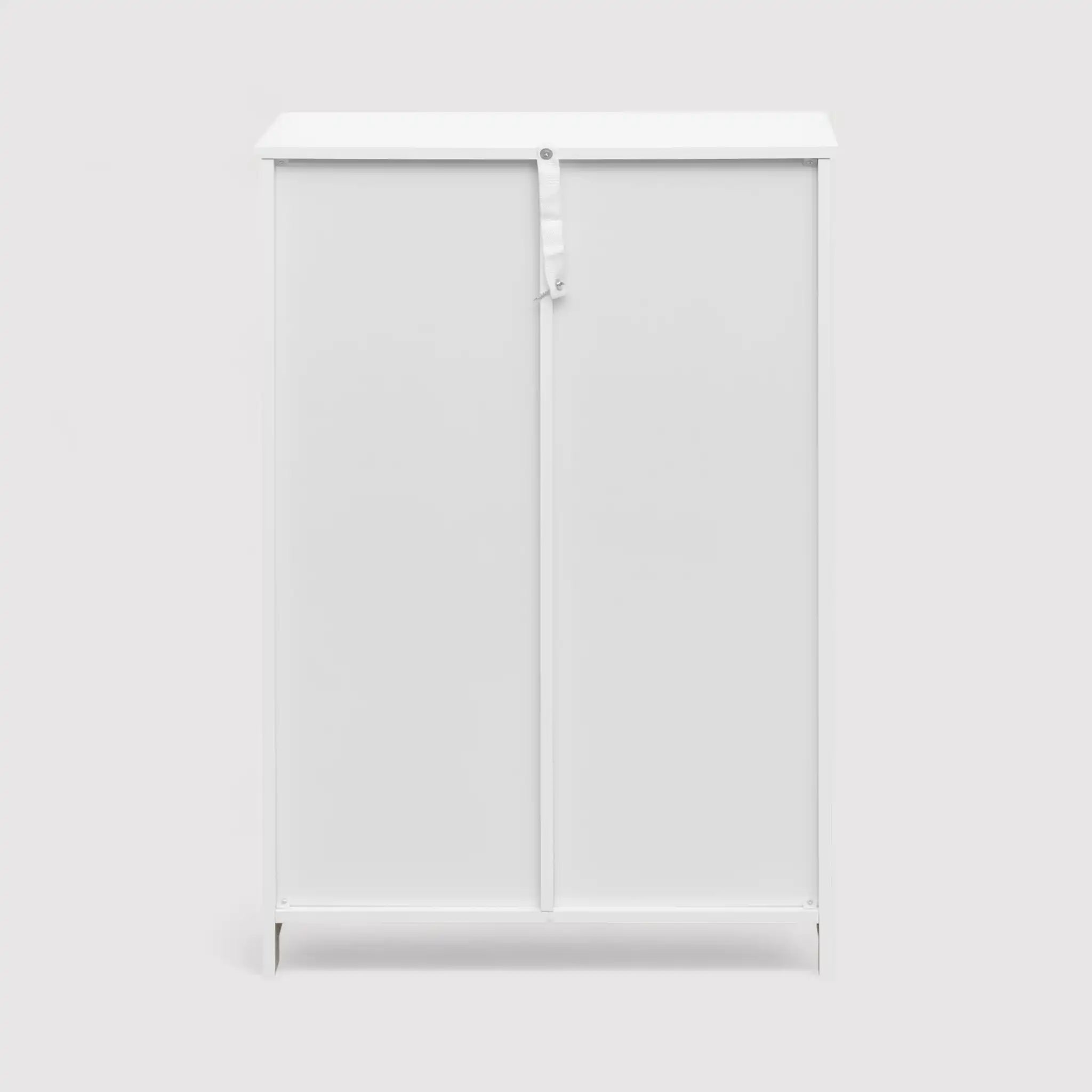 Hoya - Armadietto multiuso bianco con 1 anta e 4 cassetti