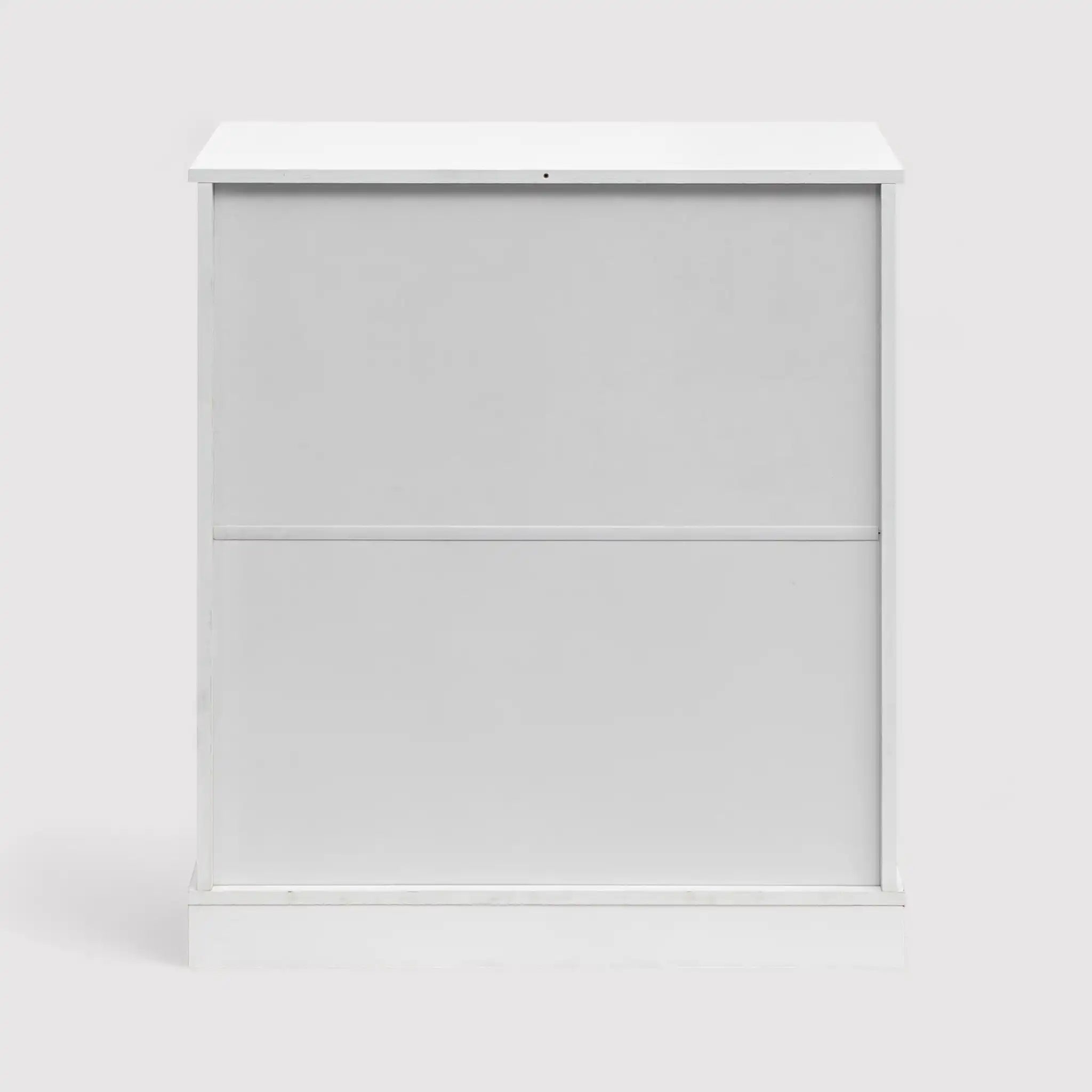 Vasaka - Armadietto bianco con 2 ante e un cassetto