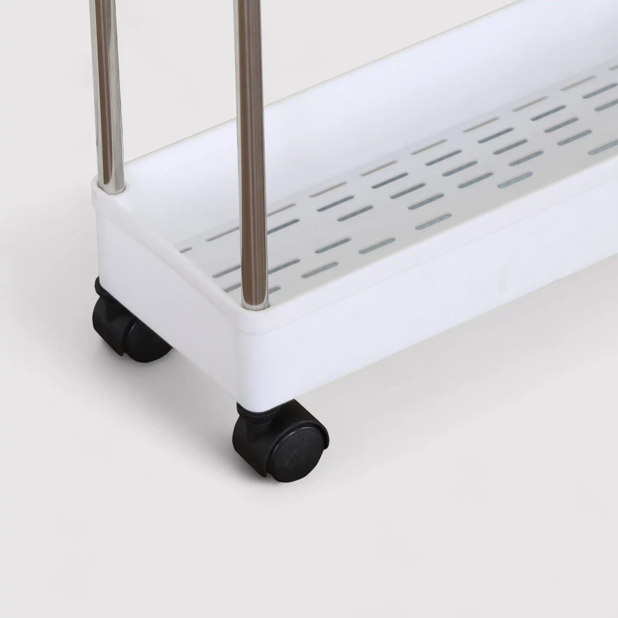 Aglaia - Carrello multiuso per cucina o bagno con 4 ripiani