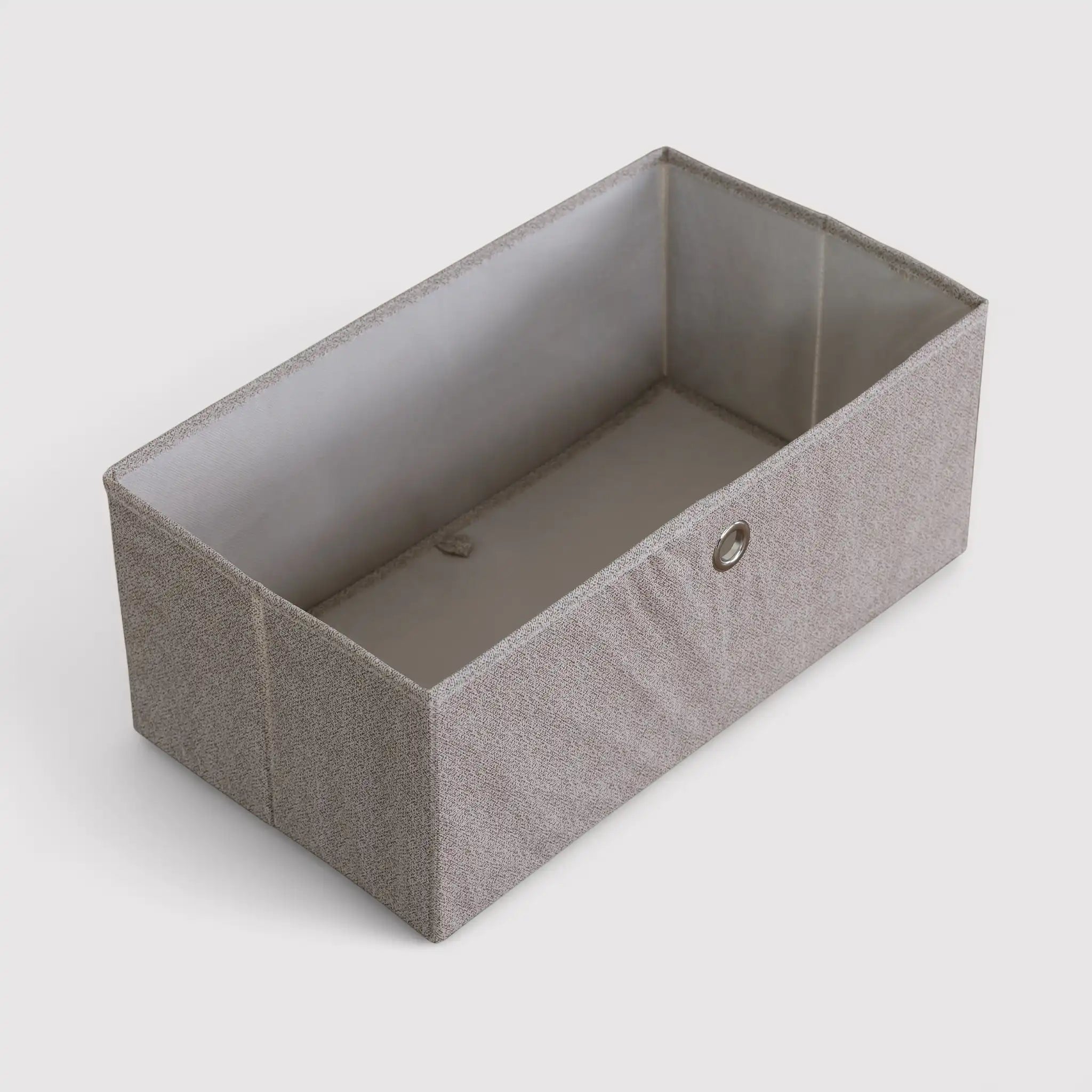 Hatiora - Mobile portaoggetti con 2 cassetti pieghevoli