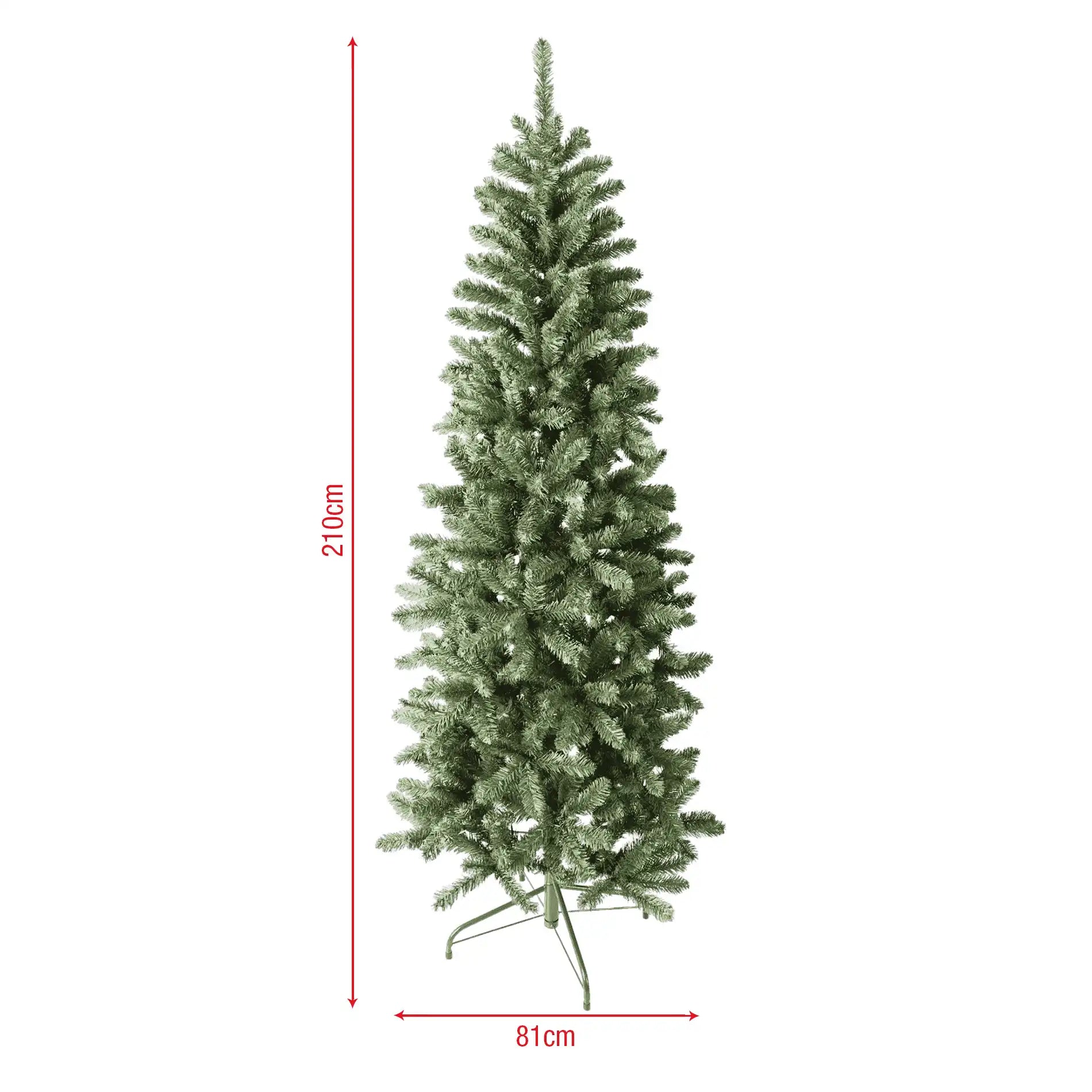 Muraq - Albero di natale alto e stretto H 210 cm