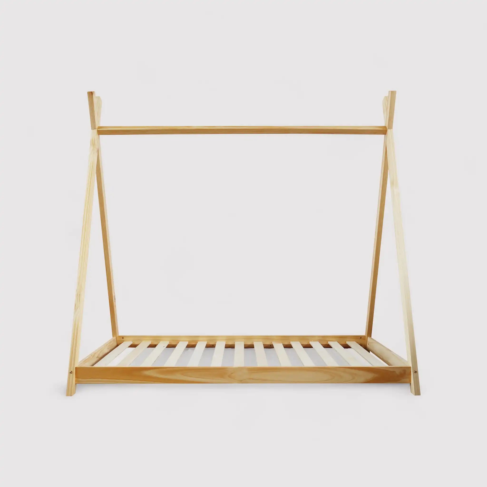 Jacaranda - Lettino a tenda da indiano per cameretta 167x93 cm