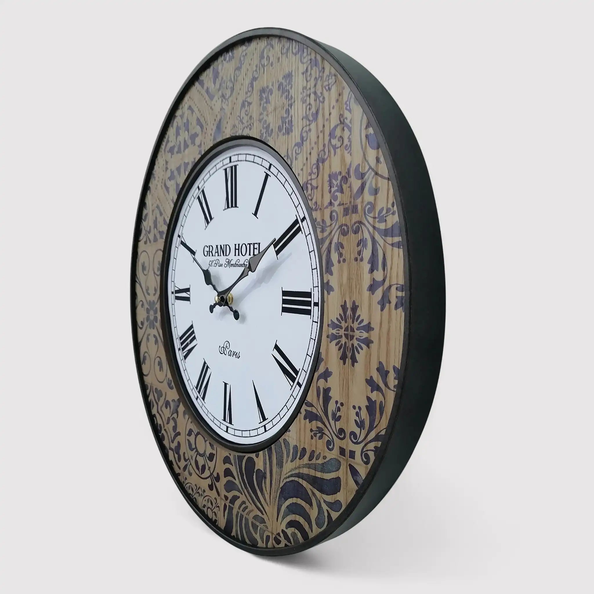 Lisianto - Orologio con decorazioni a maiolica in stile coastal