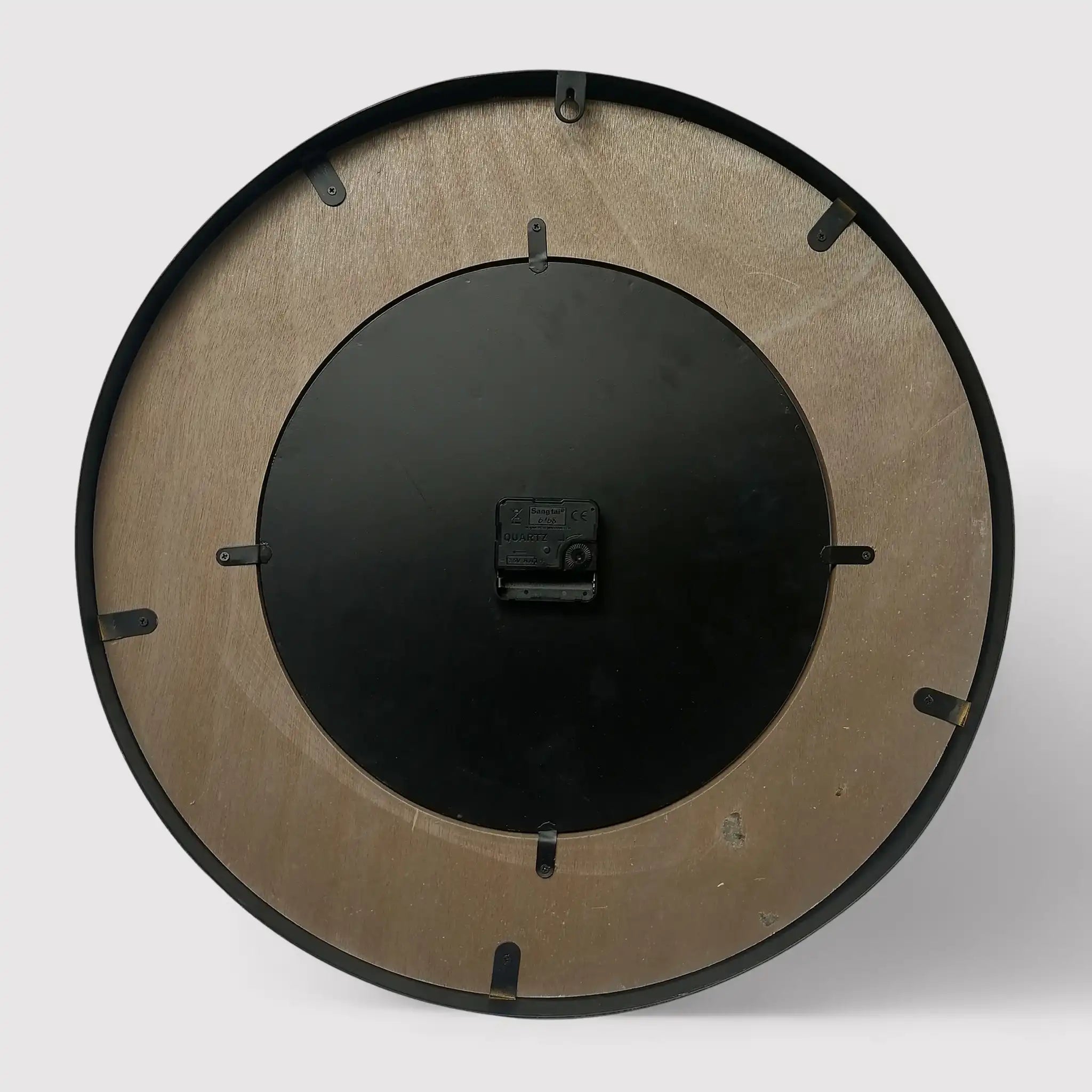 Calluna - Orologio da parete color oro e bianco