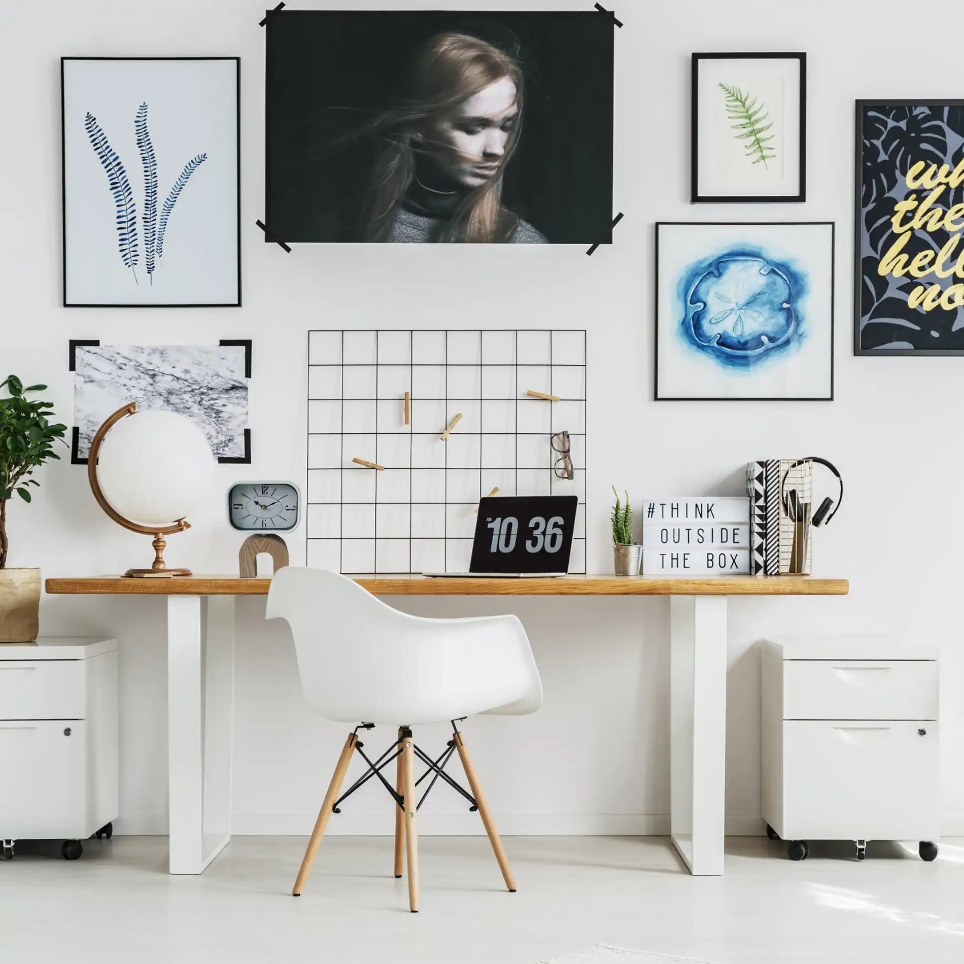 Ravenala - Orologio decorativo da tavolo in stile classico