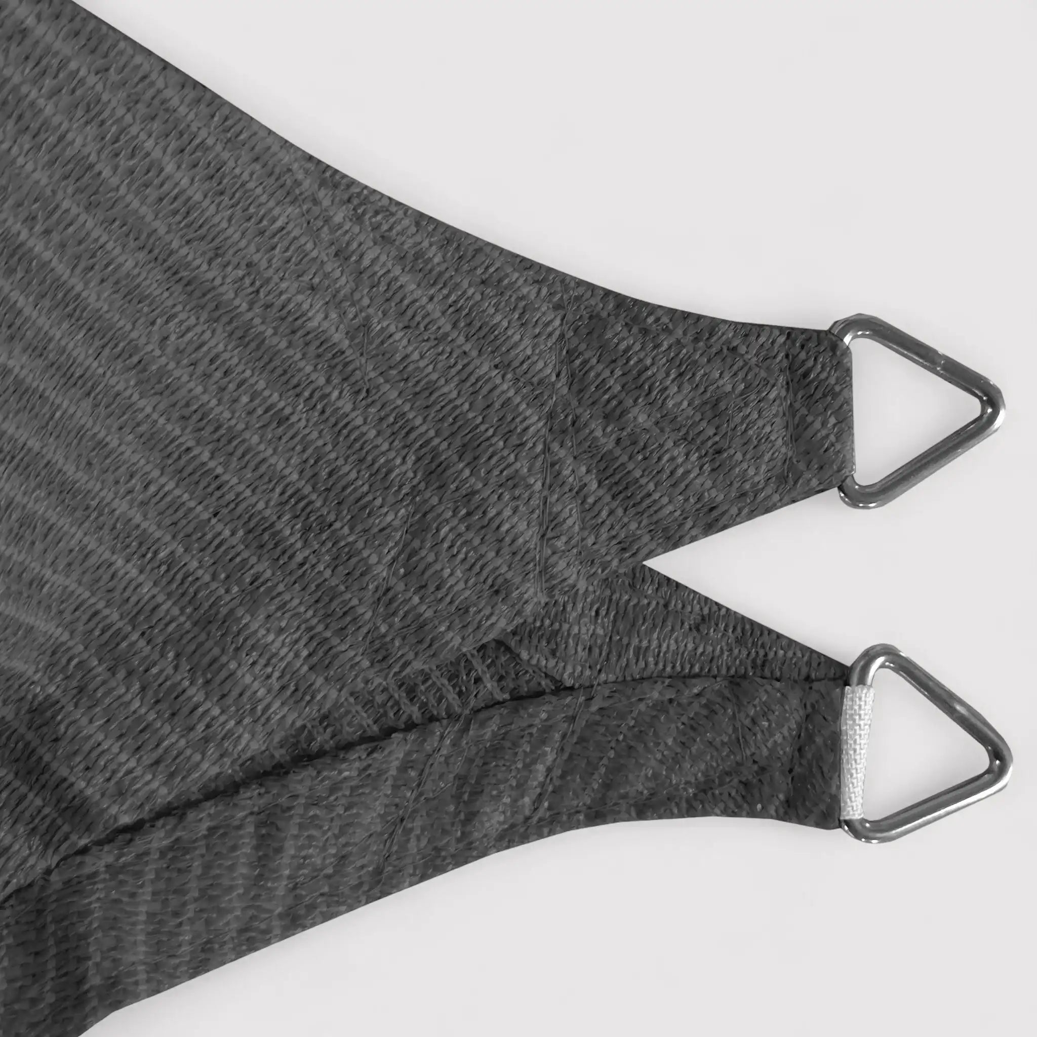 Shara - Vela quadrata grigia 3,6x3,6 mt per esterni