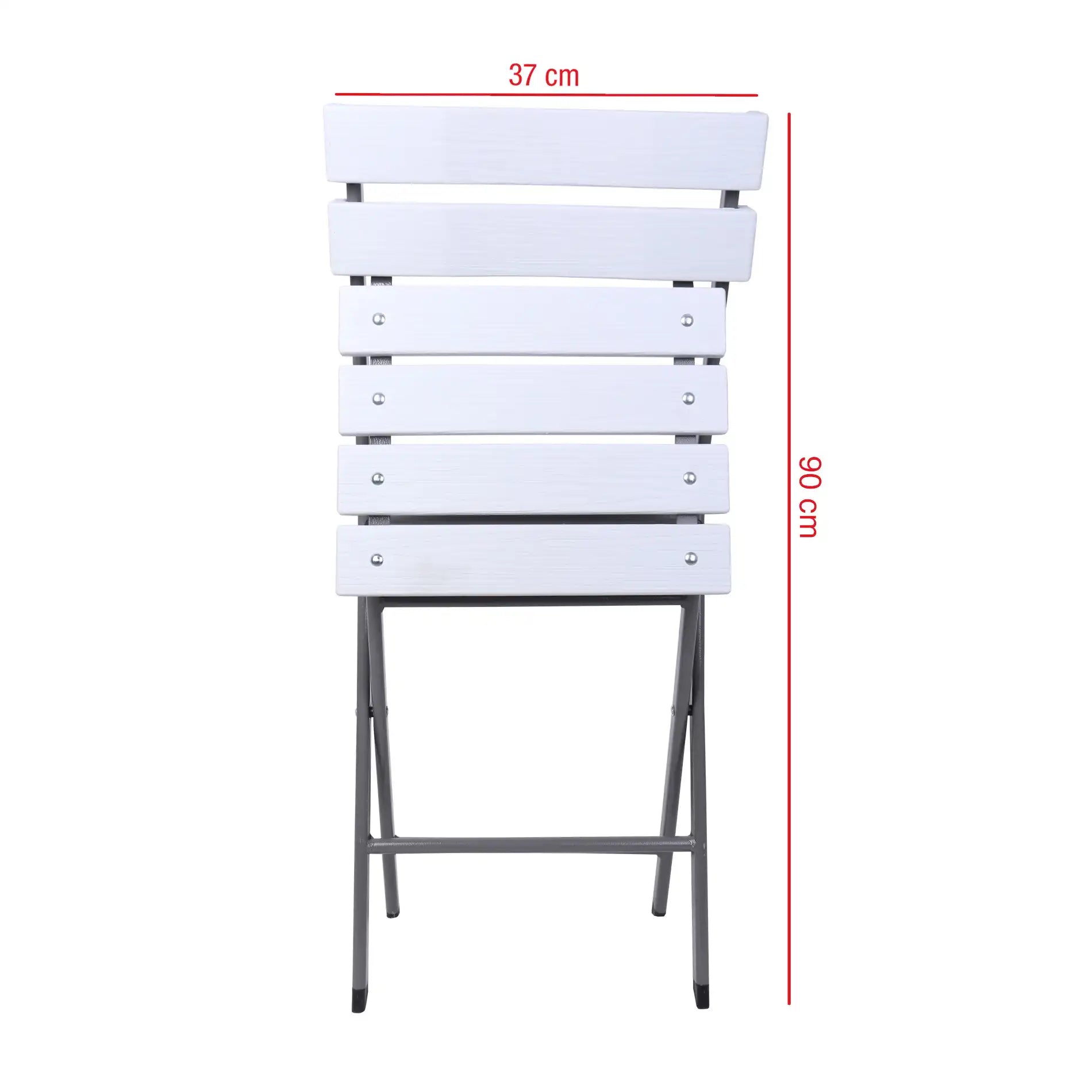 Abies - Set 2 sedie richiudibili per giardino o balcone