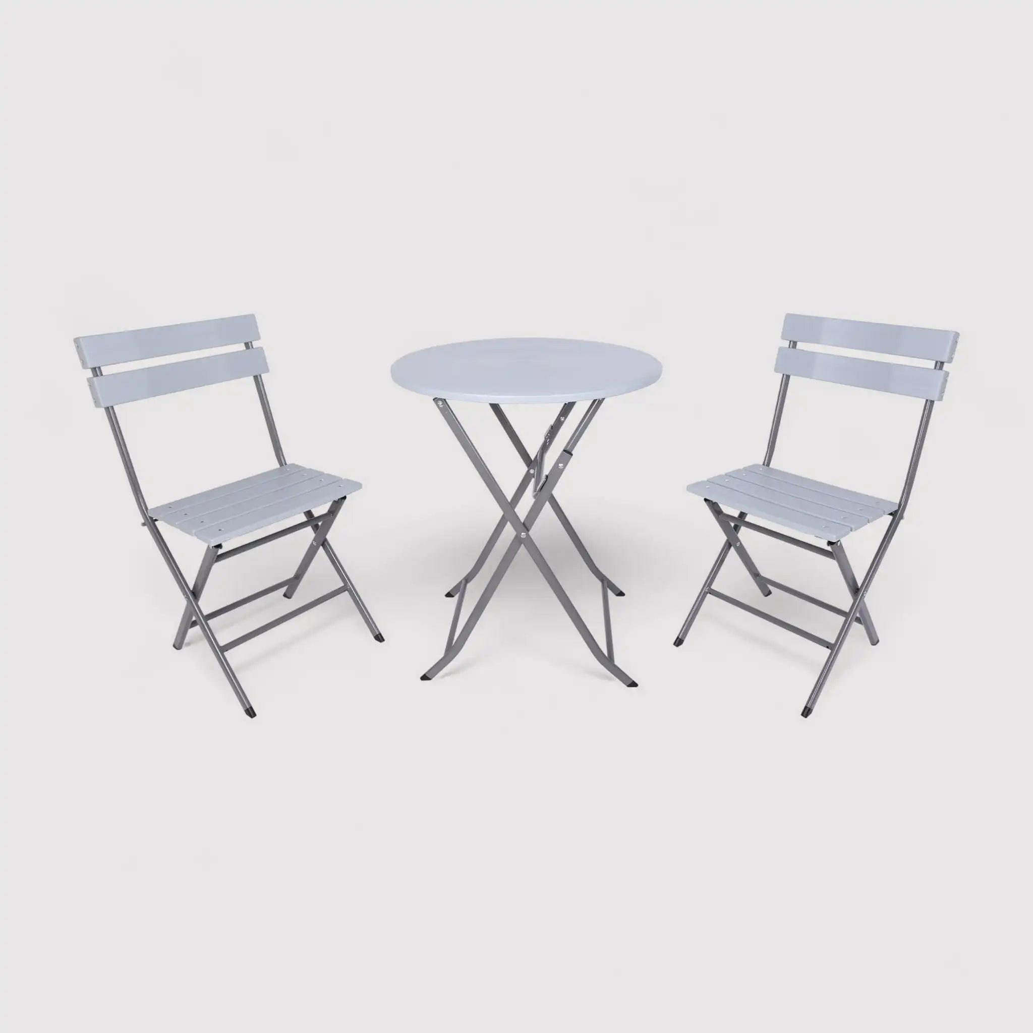 Caucho - Set 2 seggiole salvaspazio per giardino o camping