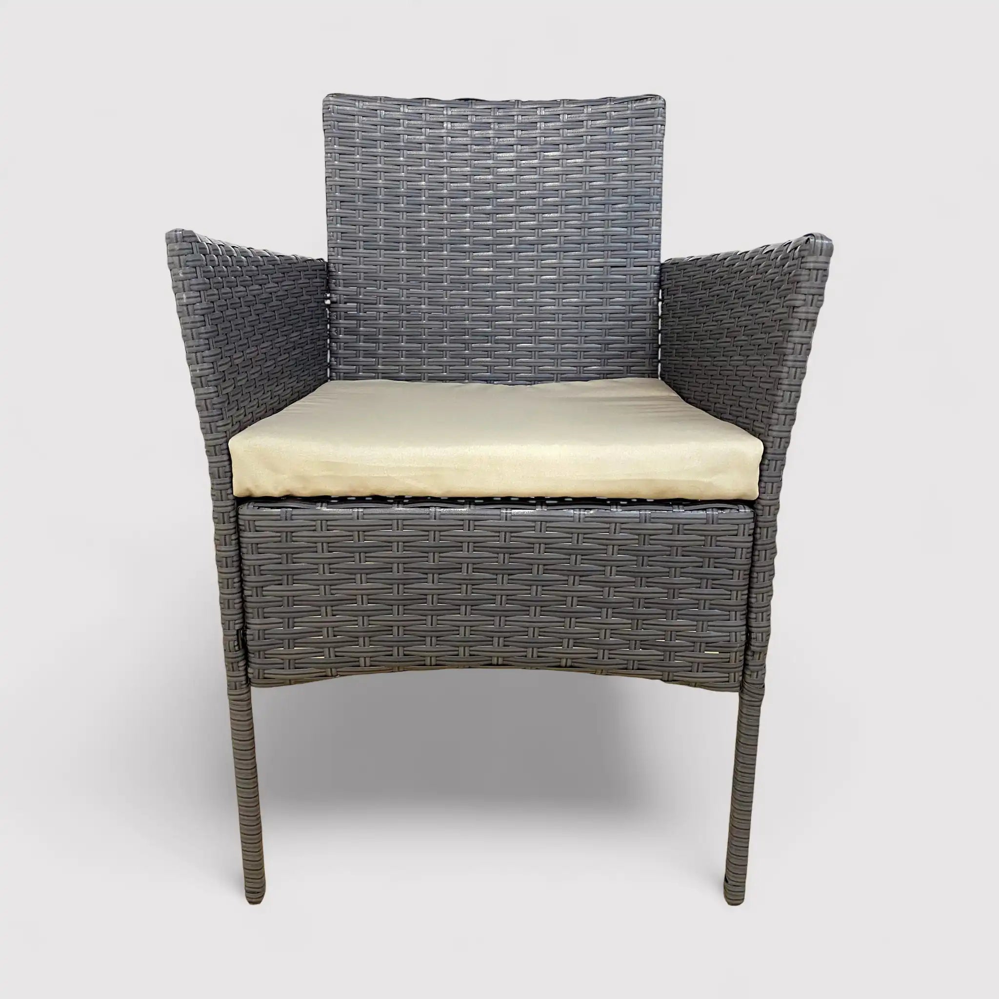 Viburno - Salottino da giardino con tavolino 2 sedie e divanetto