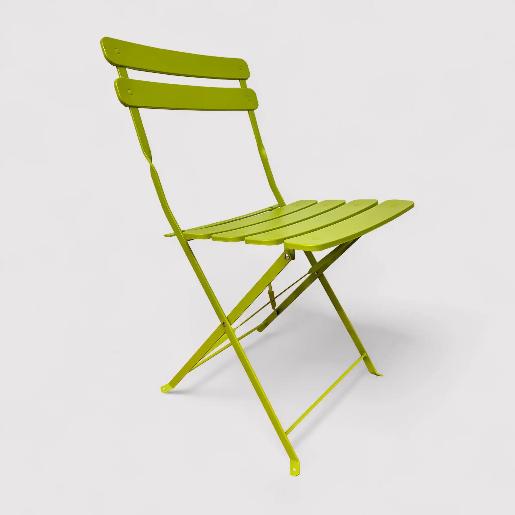 Moabi - Set ausklappbarer Außentisch und 2 Stühle in Grün