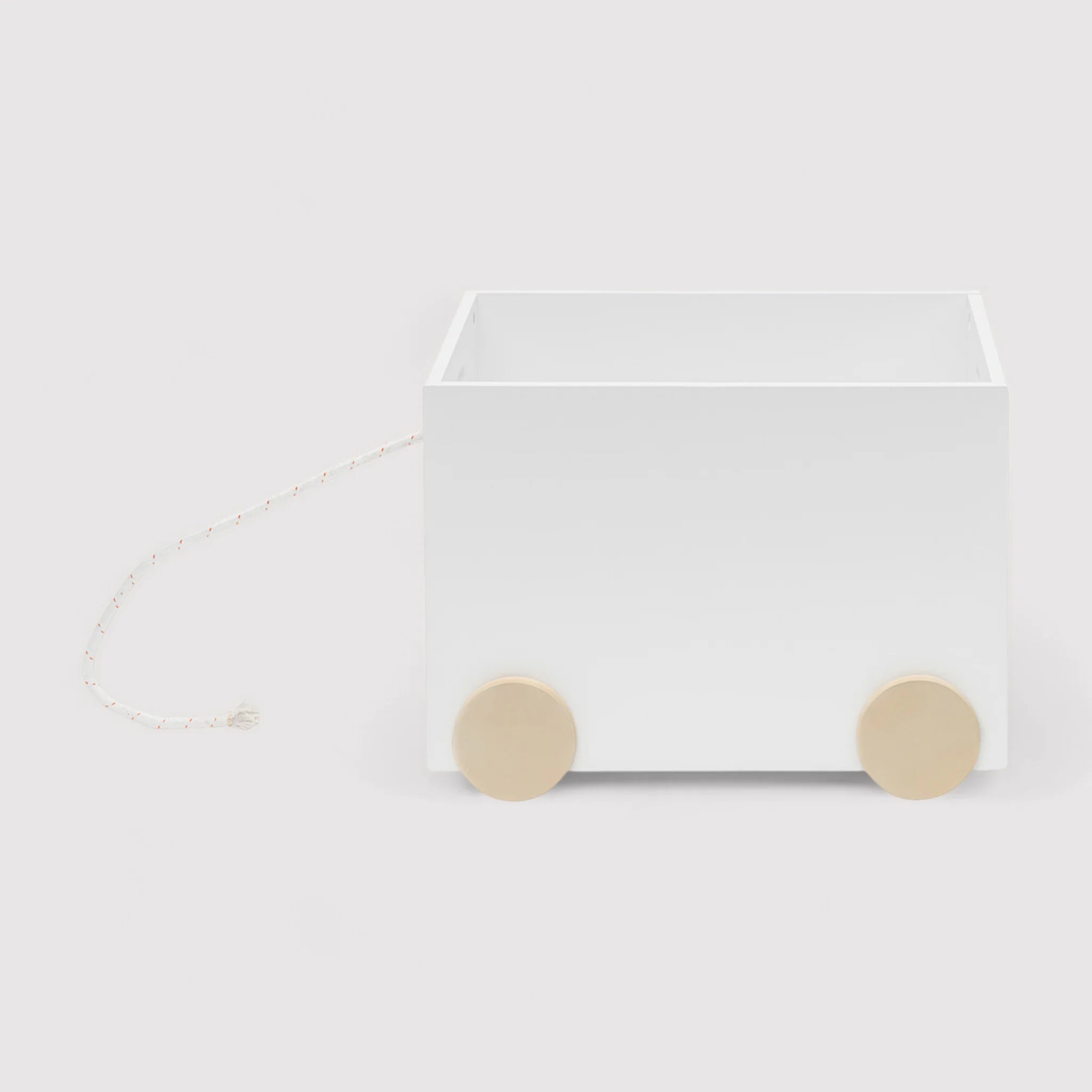 Nepata - Carrello portagiochi bianco per cameretta