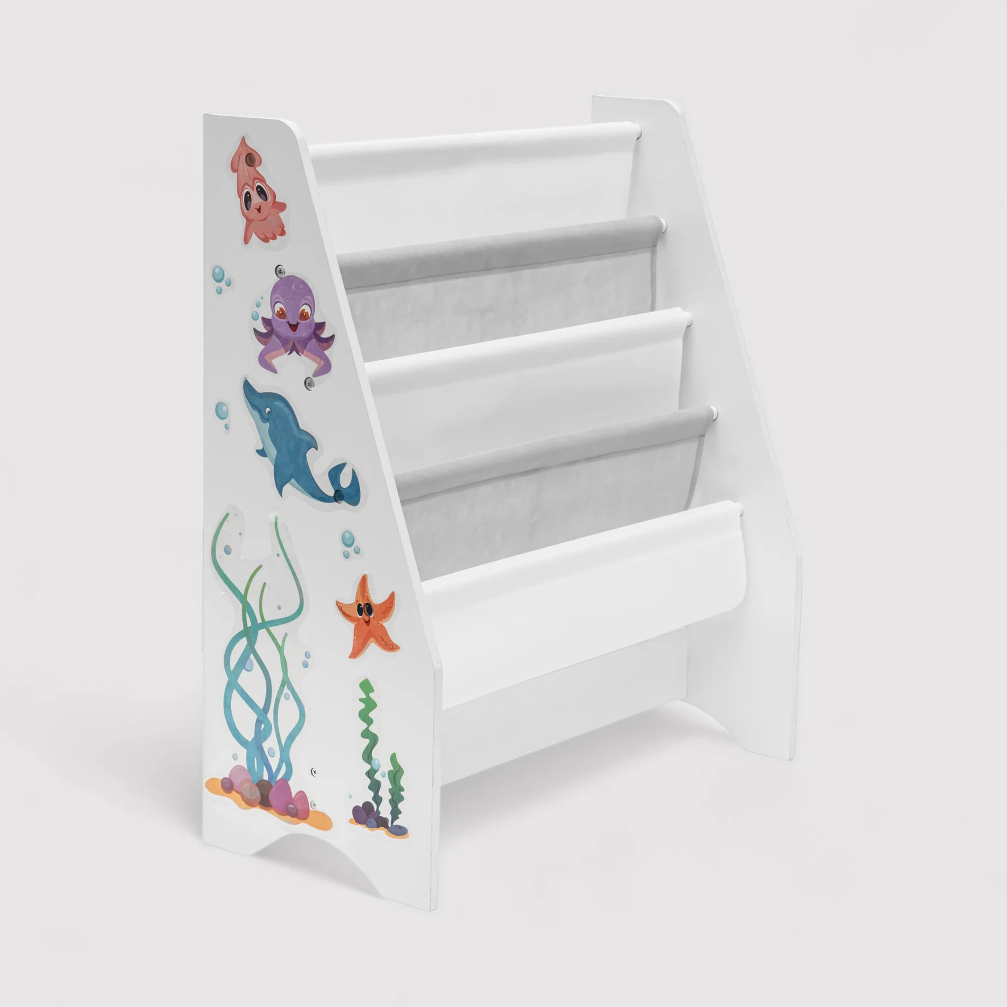 Crambe - Libreria per bambini con 4 scaffali