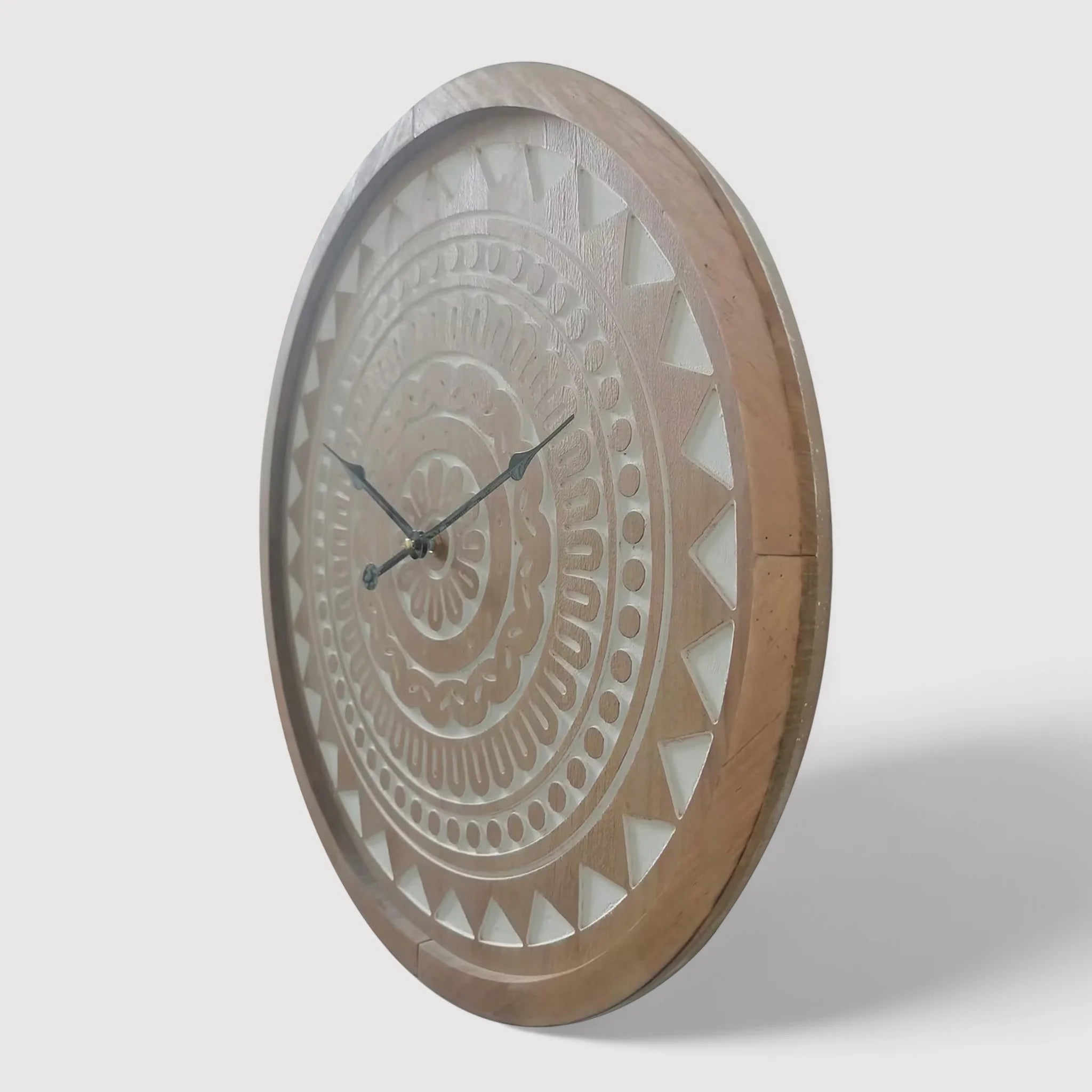 Rubus - Orologio marrone boho chic con decorazione a mandala