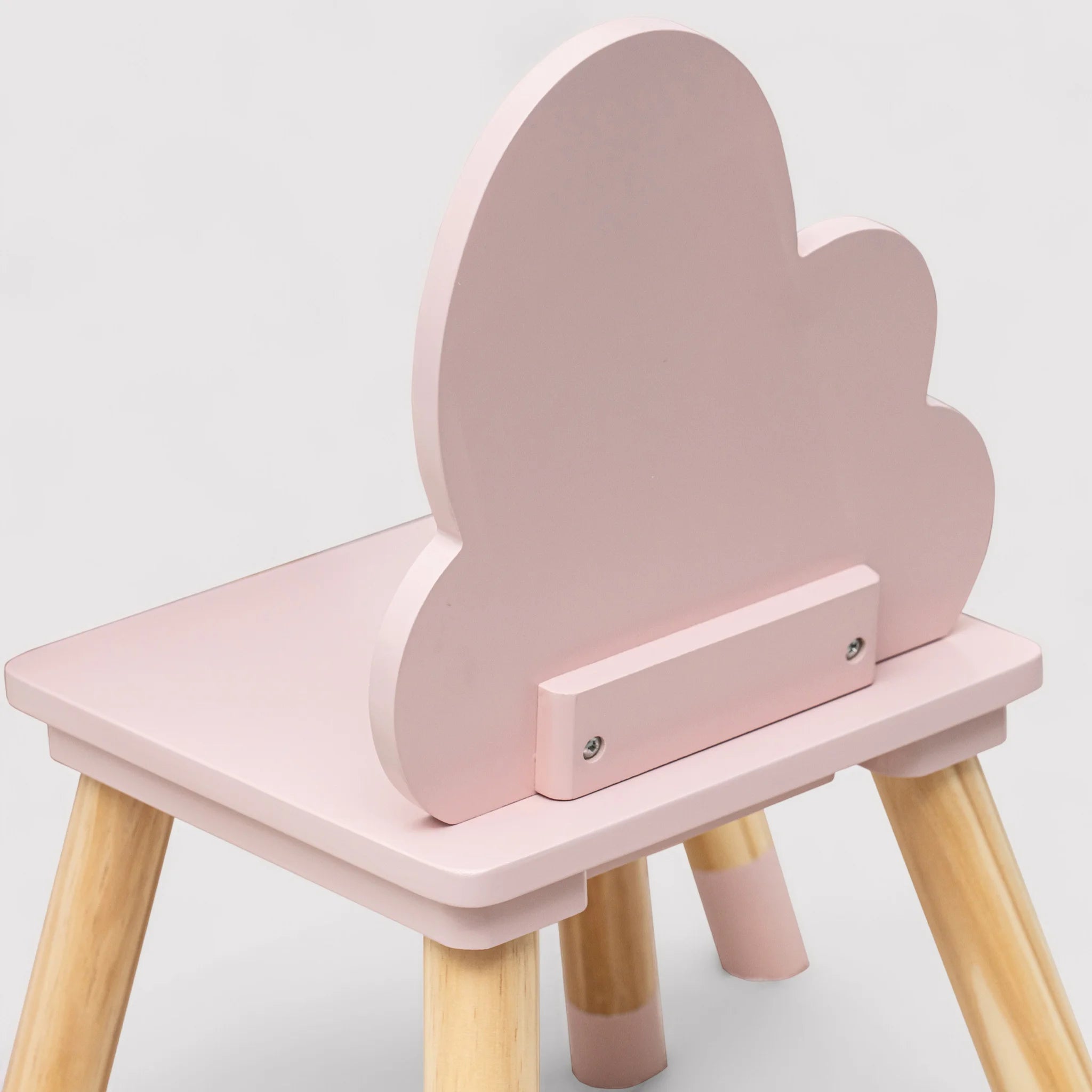 Sapote - Tavolino e 2 seggiole rosa per cameretta dei bimbi