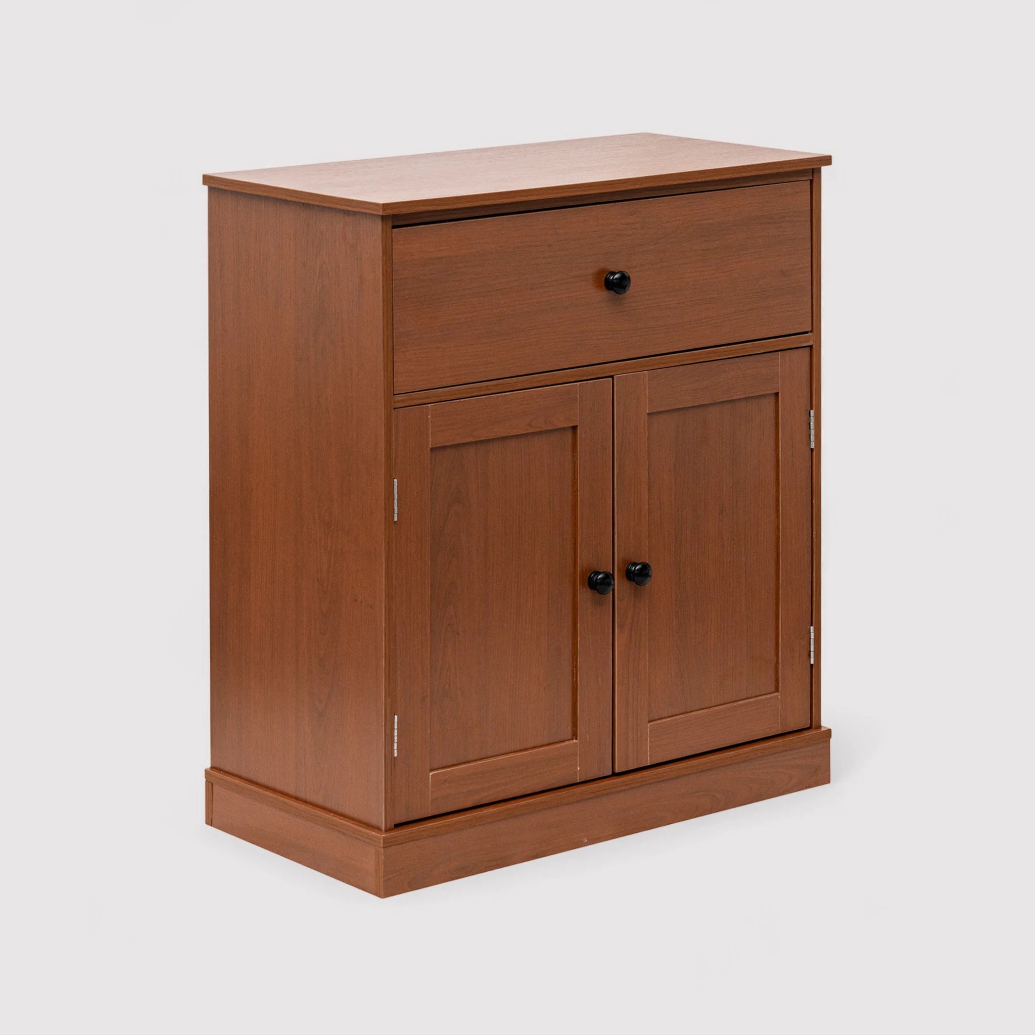 Sedeveria - Armadietto basso marrone per cucina o ingresso