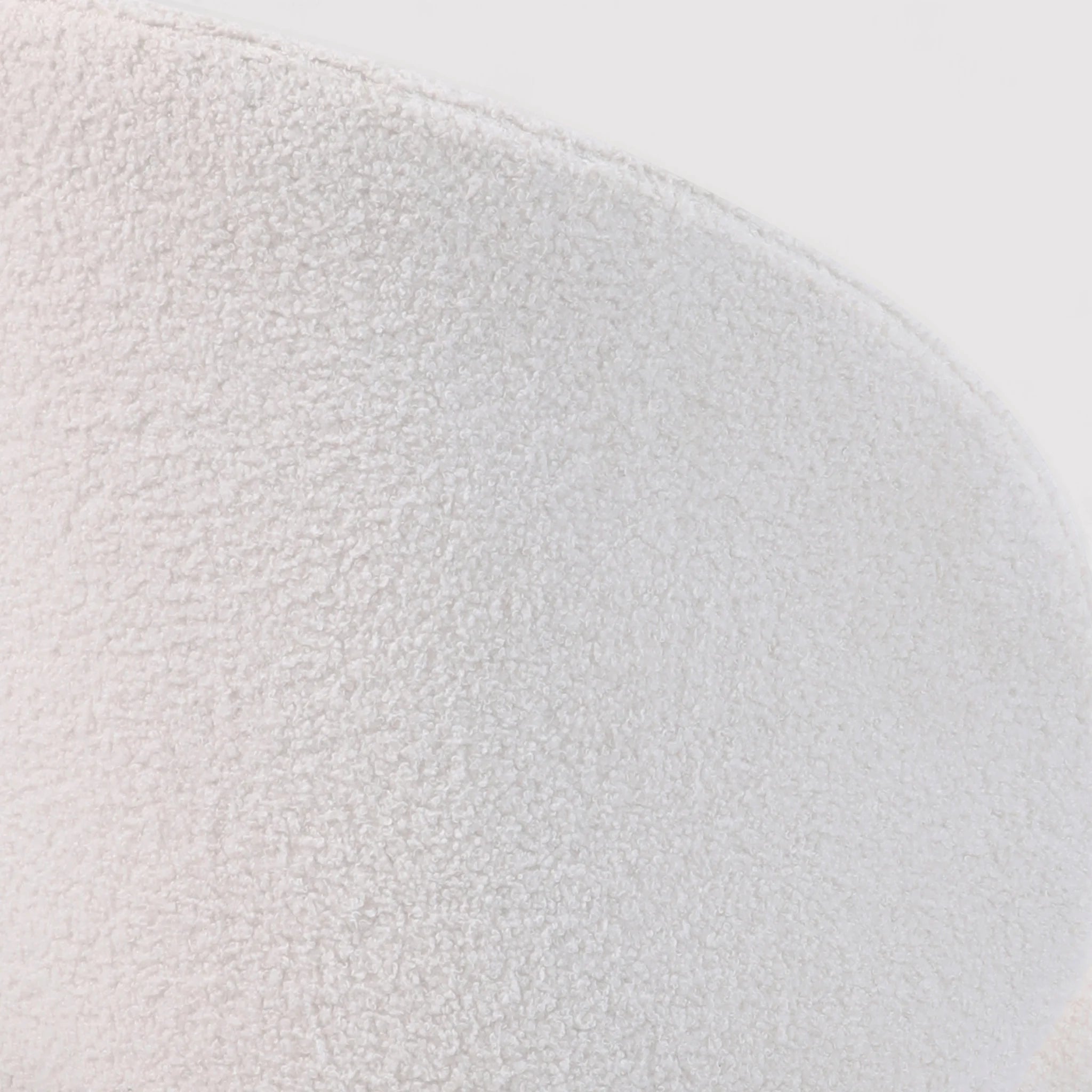 Karamu - Set di 2 sedie in tessuto color crema