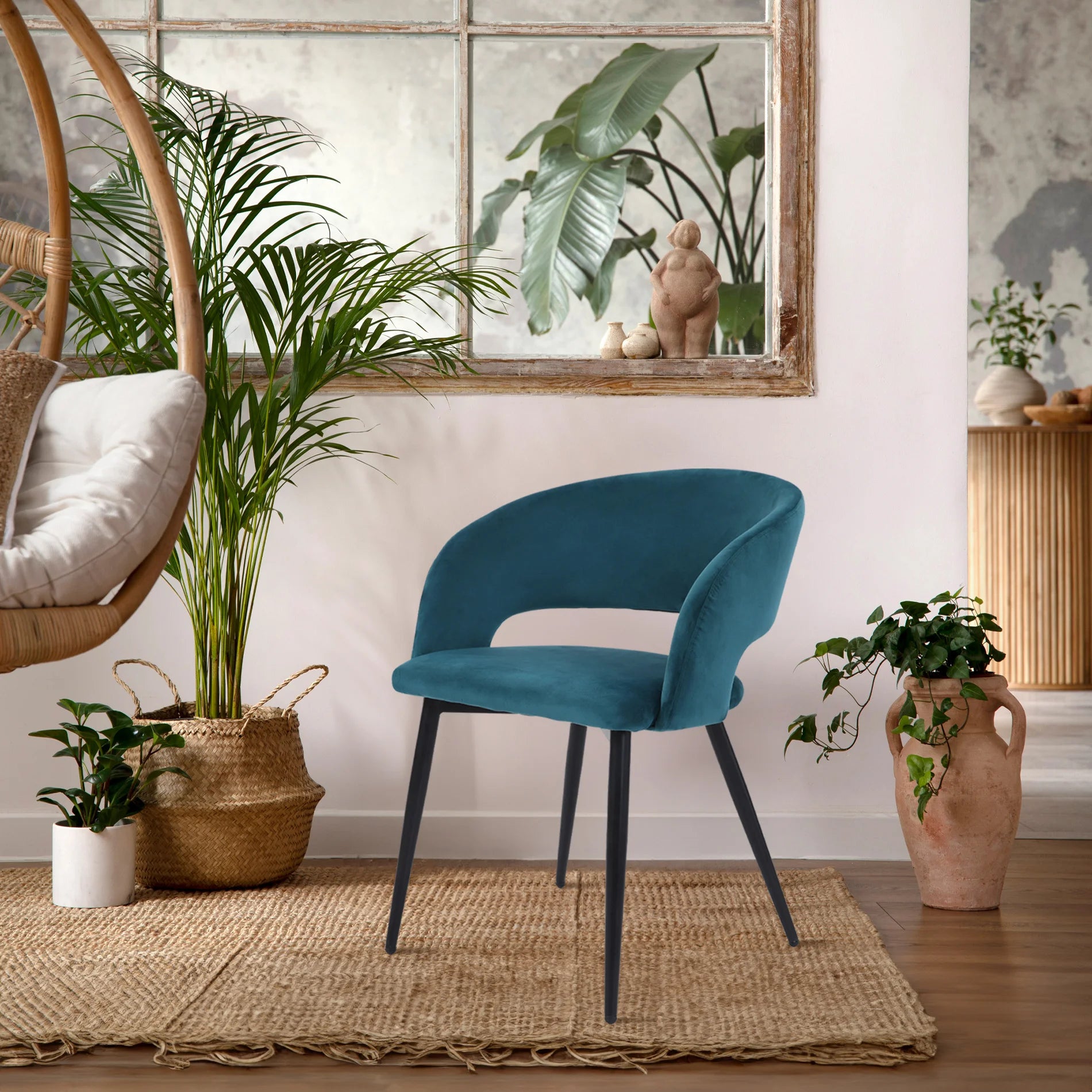 Titoki - Set 2 sedie in stile moderno per casa o studio