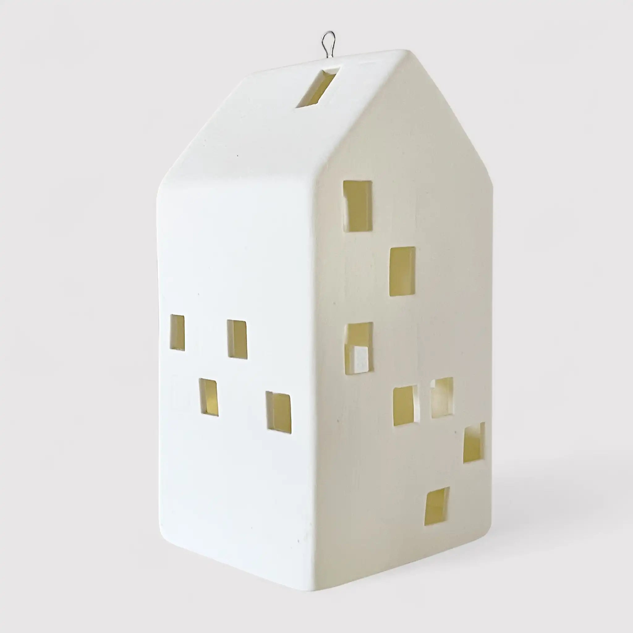 Mirto - Casa di Natale decorativa con lucine