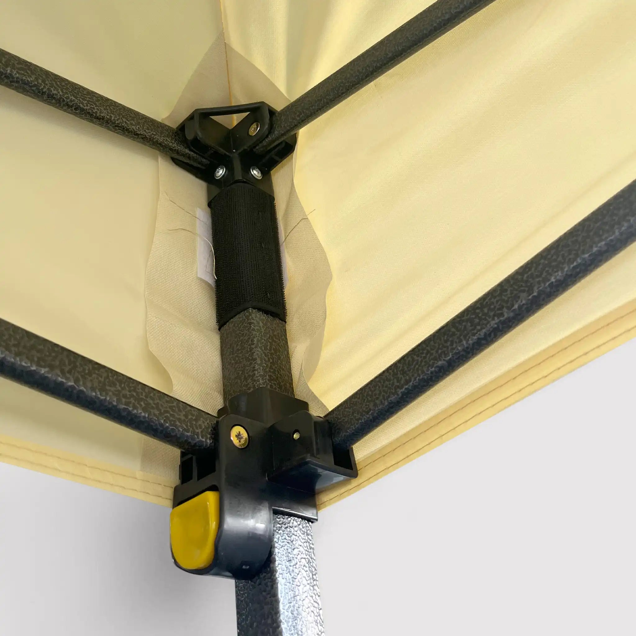 Aneto - Gazebo beige 3x3 per giardini o mercatini