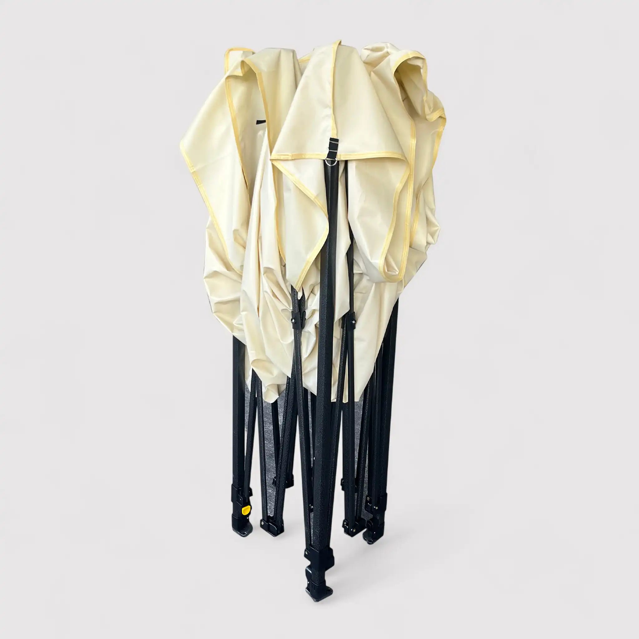 Aneto - Gazebo beige 3x3 per giardini o mercatini