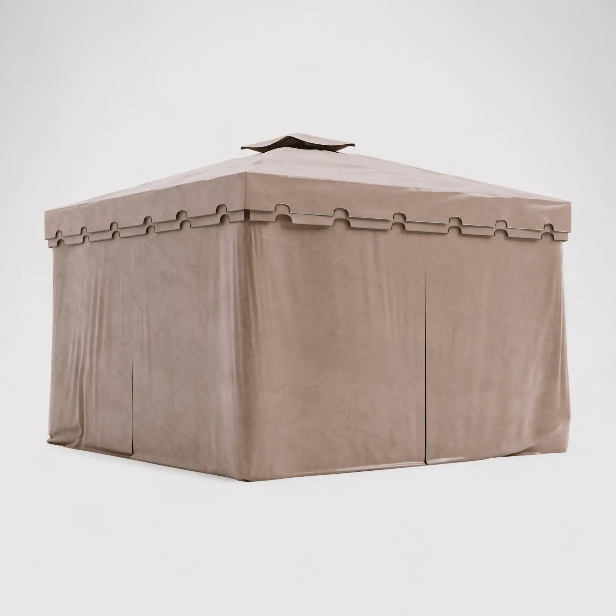 Nuxia - Gazebo 3x3 con teli laterali e zanzariera