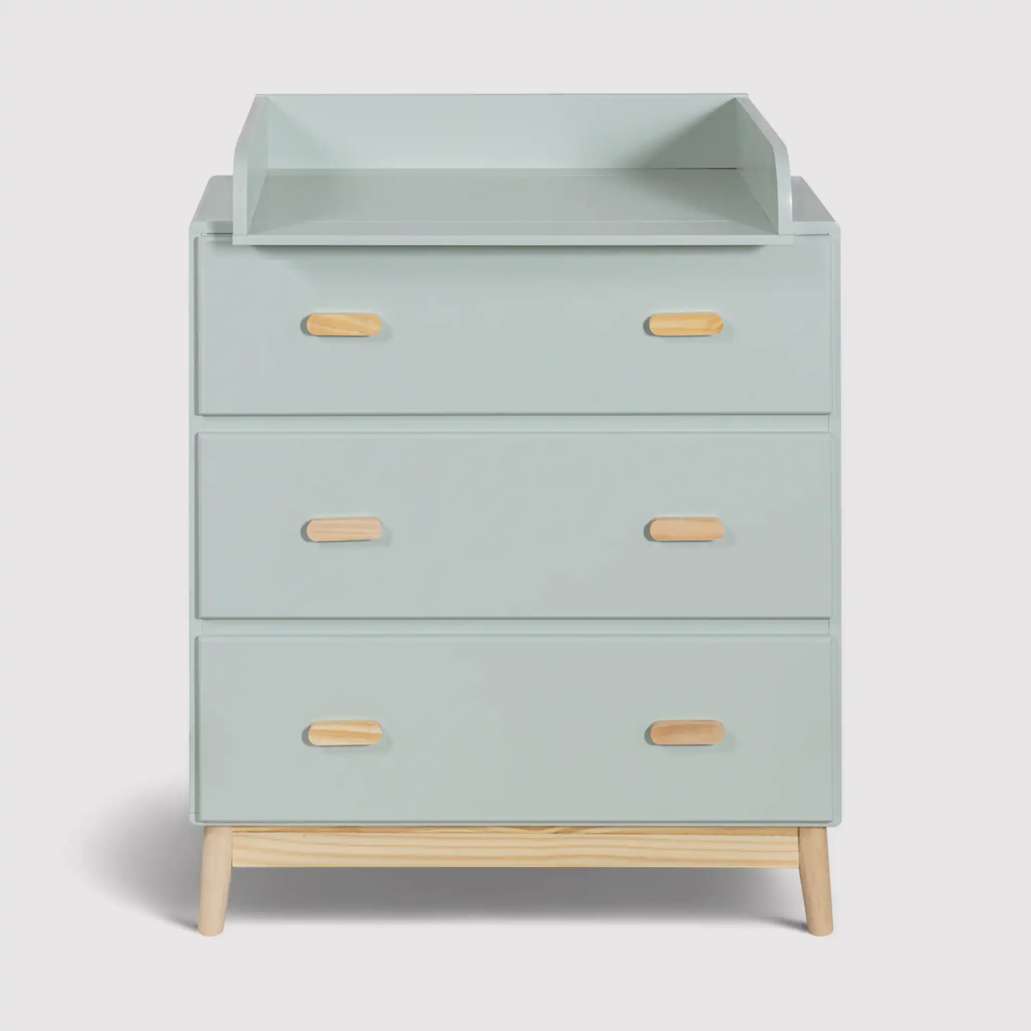 Tessen - Gabinete con cambiador removible y 3 cajones